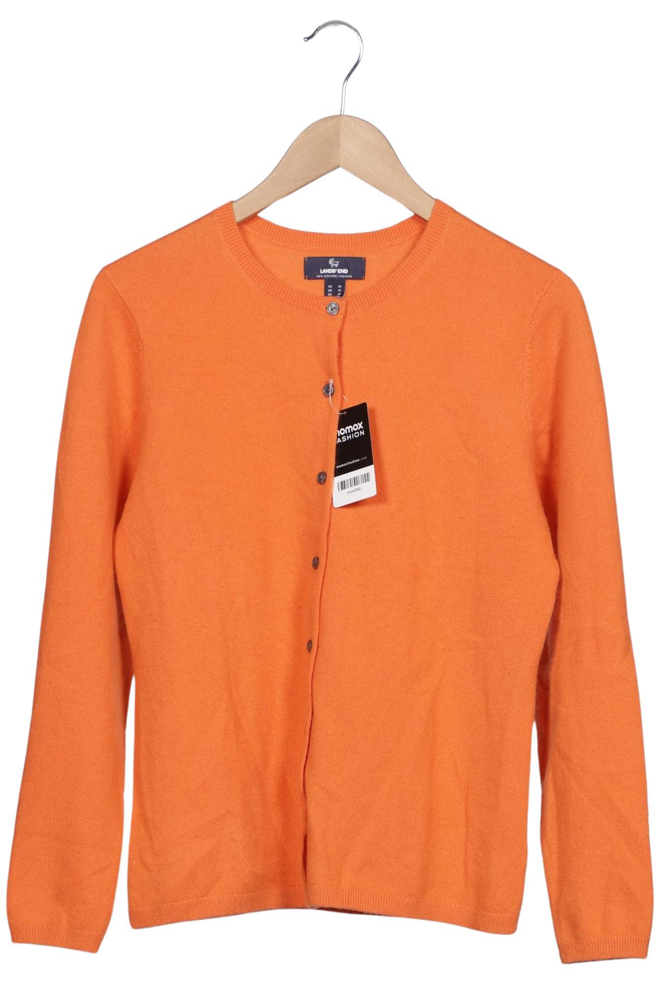 

Lands End Damen Strickjacke, orange, Gr. 38