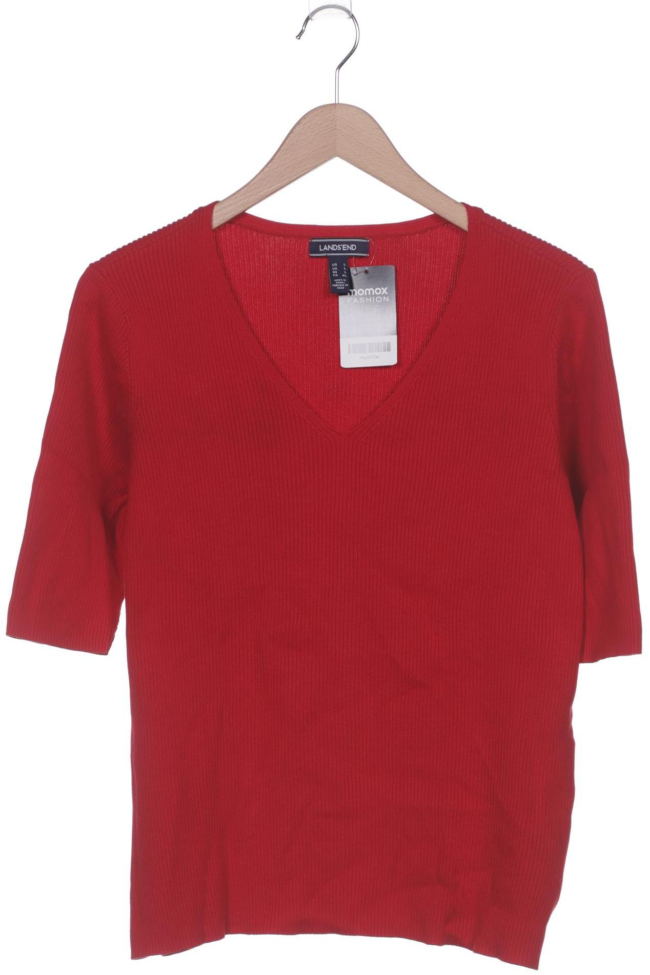 

Lands End Damen Pullover, rot, Gr. 44