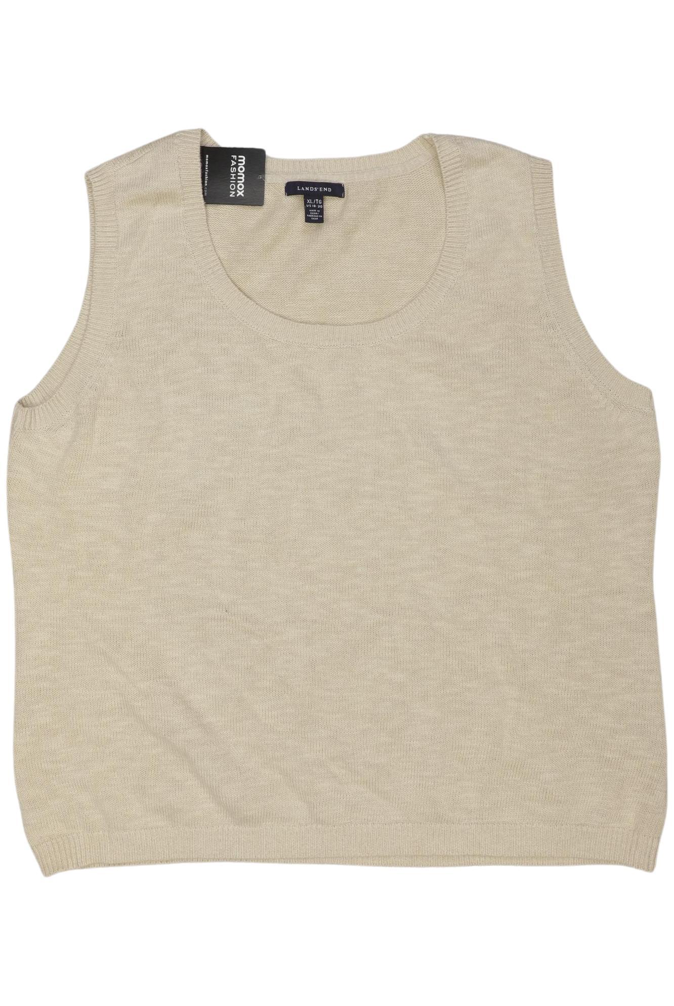 

Lands End Damen Pullover, beige, Gr. 44