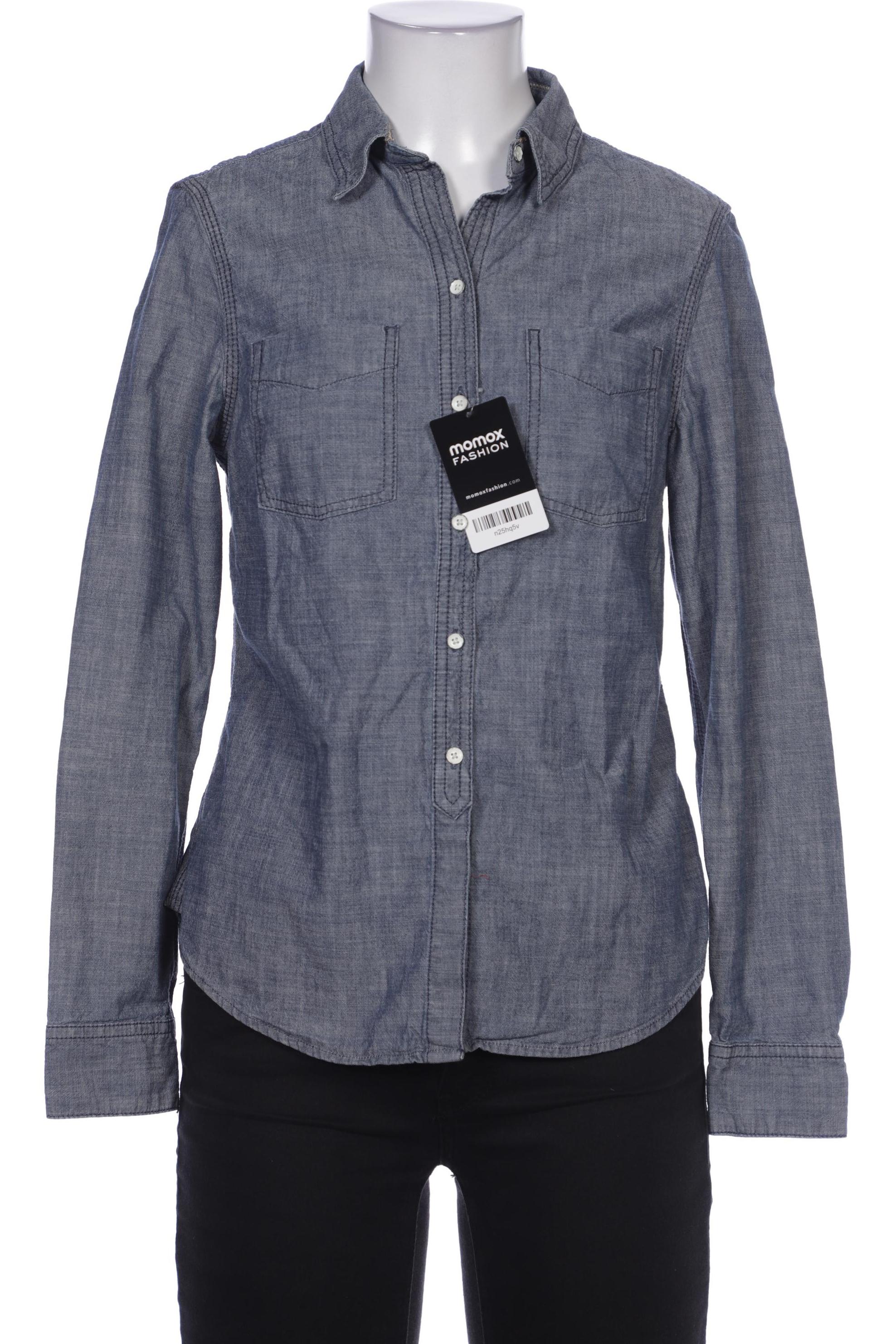 

Lands End Damen Bluse, blau, Gr. 34