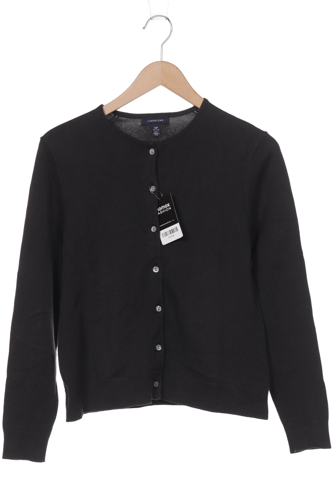 

Lands´End Damen Strickjacke, schwarz