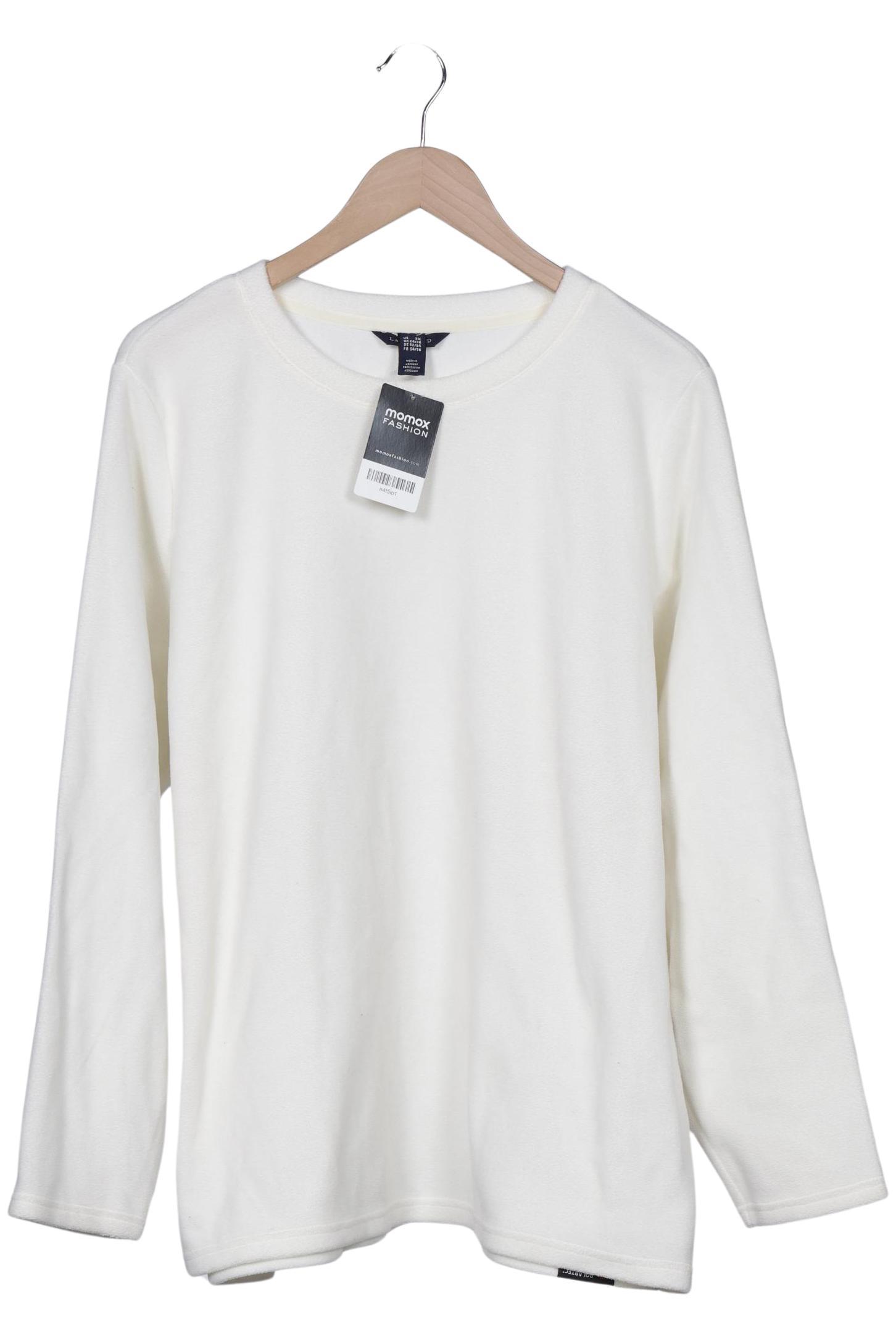 

Lands End Damen Sweatshirt, cremeweiß, Gr. 52