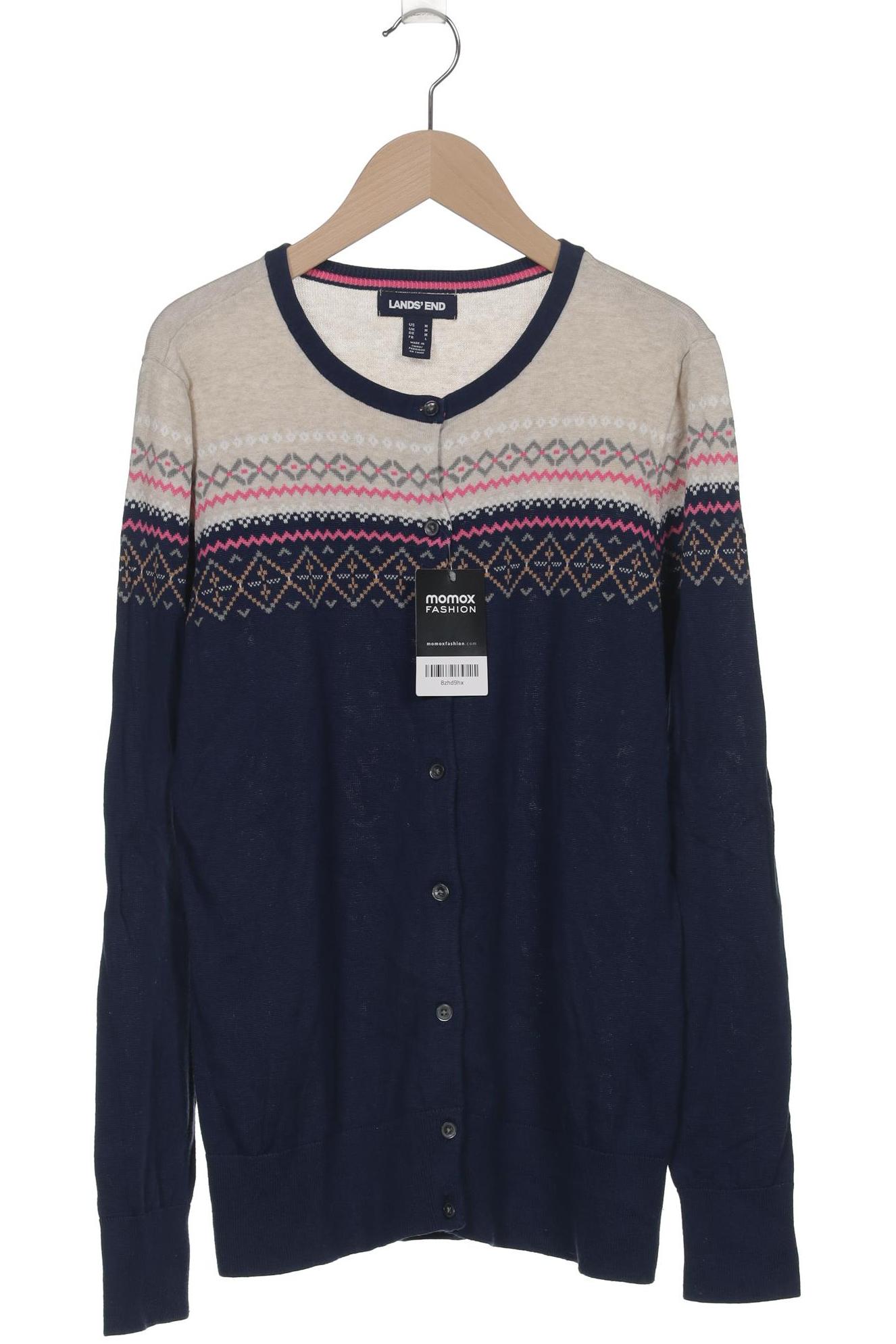 

Lands End Damen Strickjacke, marineblau, Gr. 38