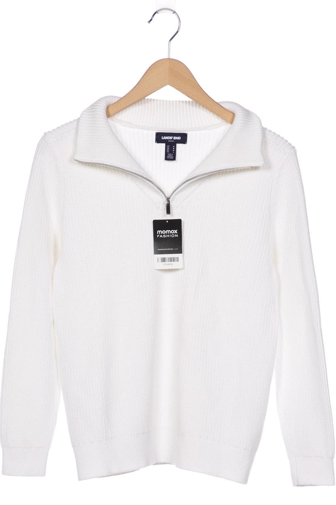 

Lands End Damen Pullover, weiß, Gr. 38
