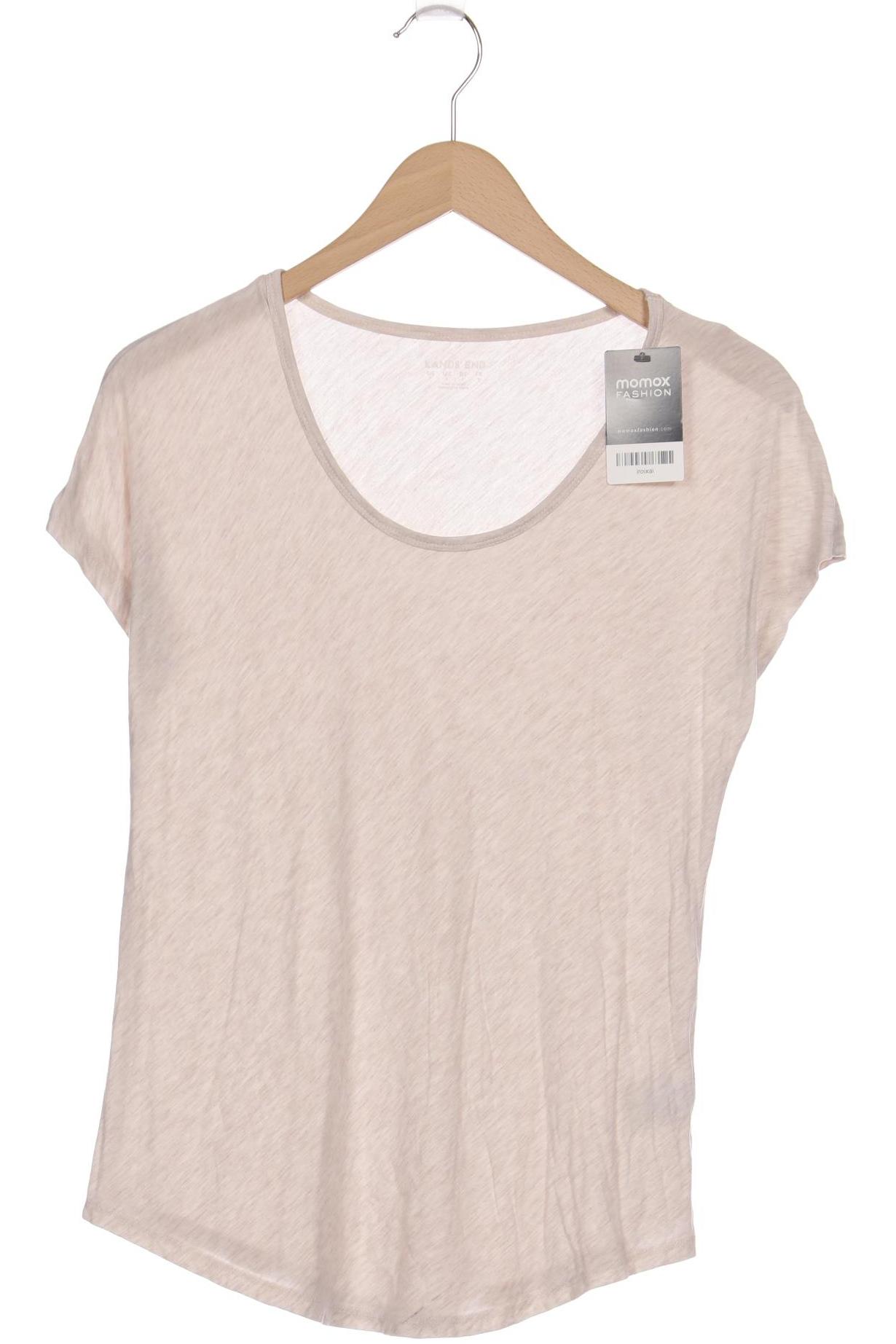 

Lands End Damen T-Shirt, beige, Gr. 36