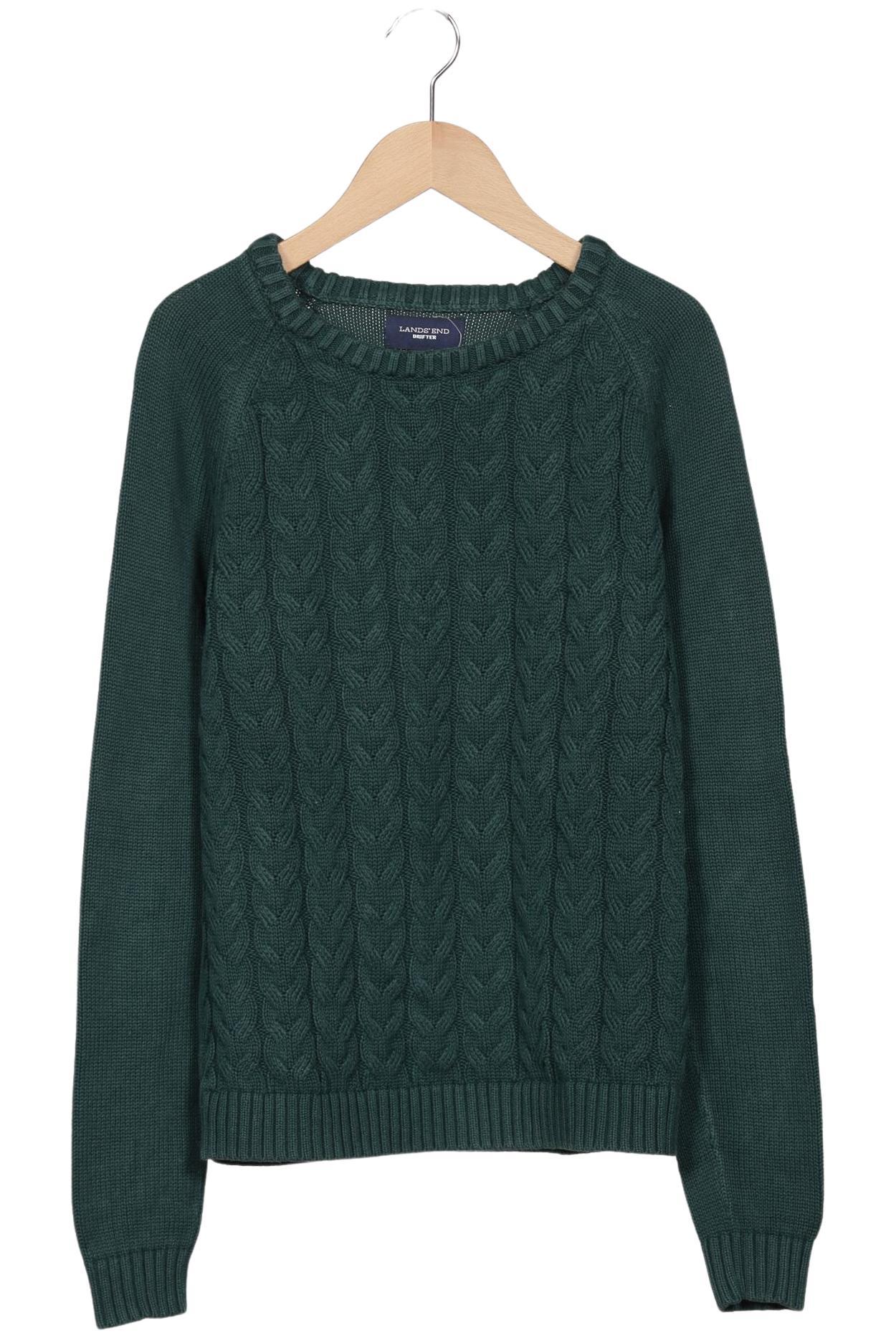 

Lands End Damen Pullover, grün, Gr. 38