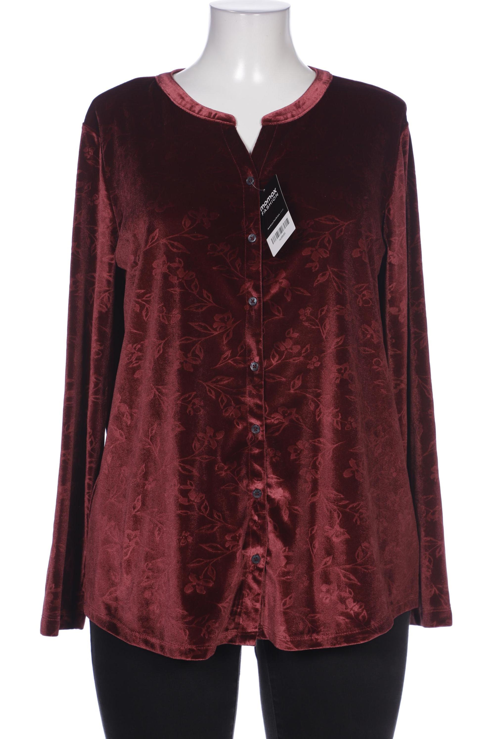 

Lands End Damen Bluse, bordeaux, Gr. 46