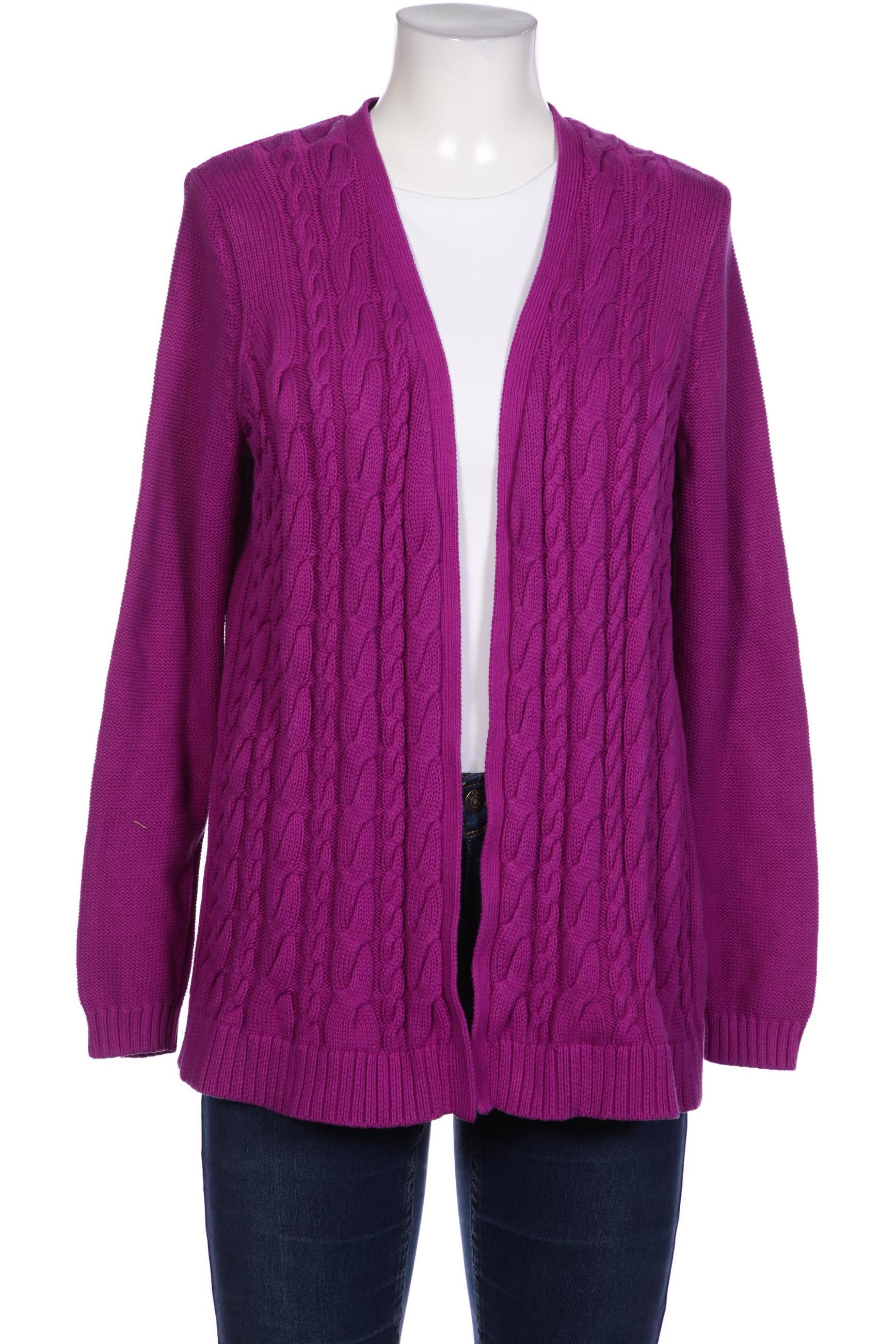 

Lands End Damen Strickjacke, flieder, Gr. 42