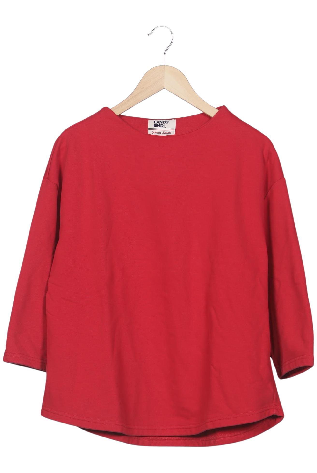 

Lands End Damen Sweatshirt, rot, Gr. 42