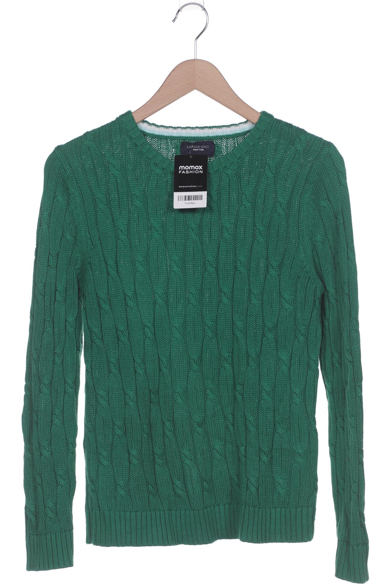 

Lands End Damen Pullover, grün, Gr. 38
