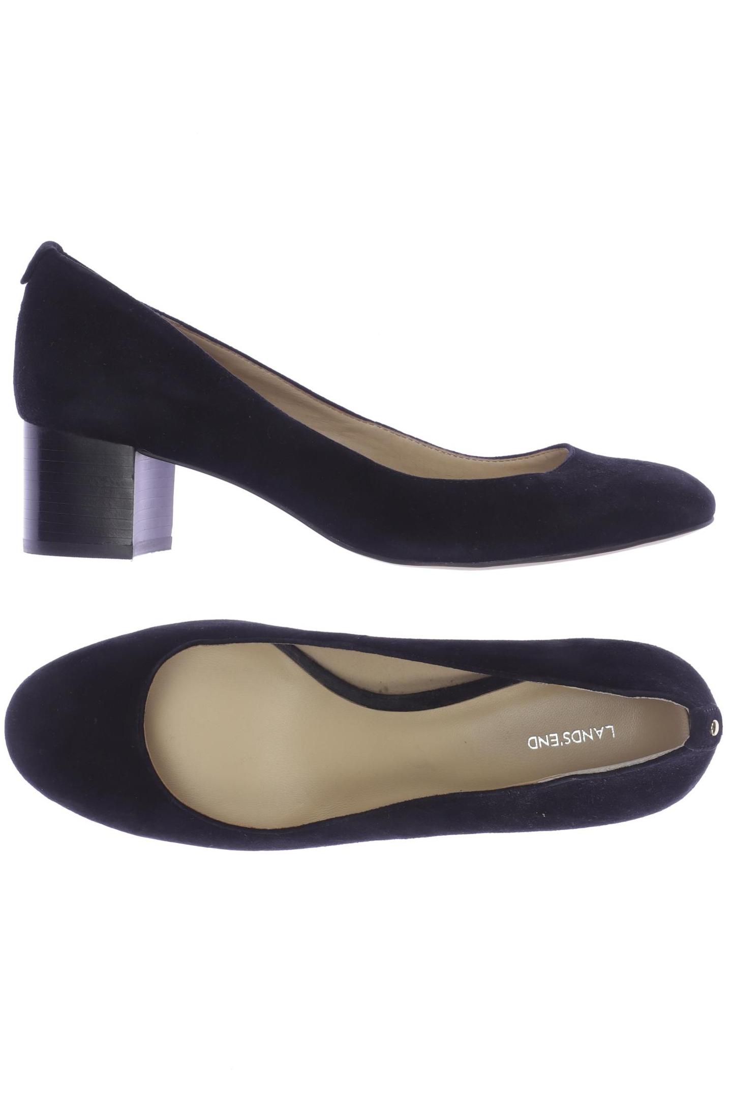 

Lands End Damen Pumps, schwarz, Gr. 39