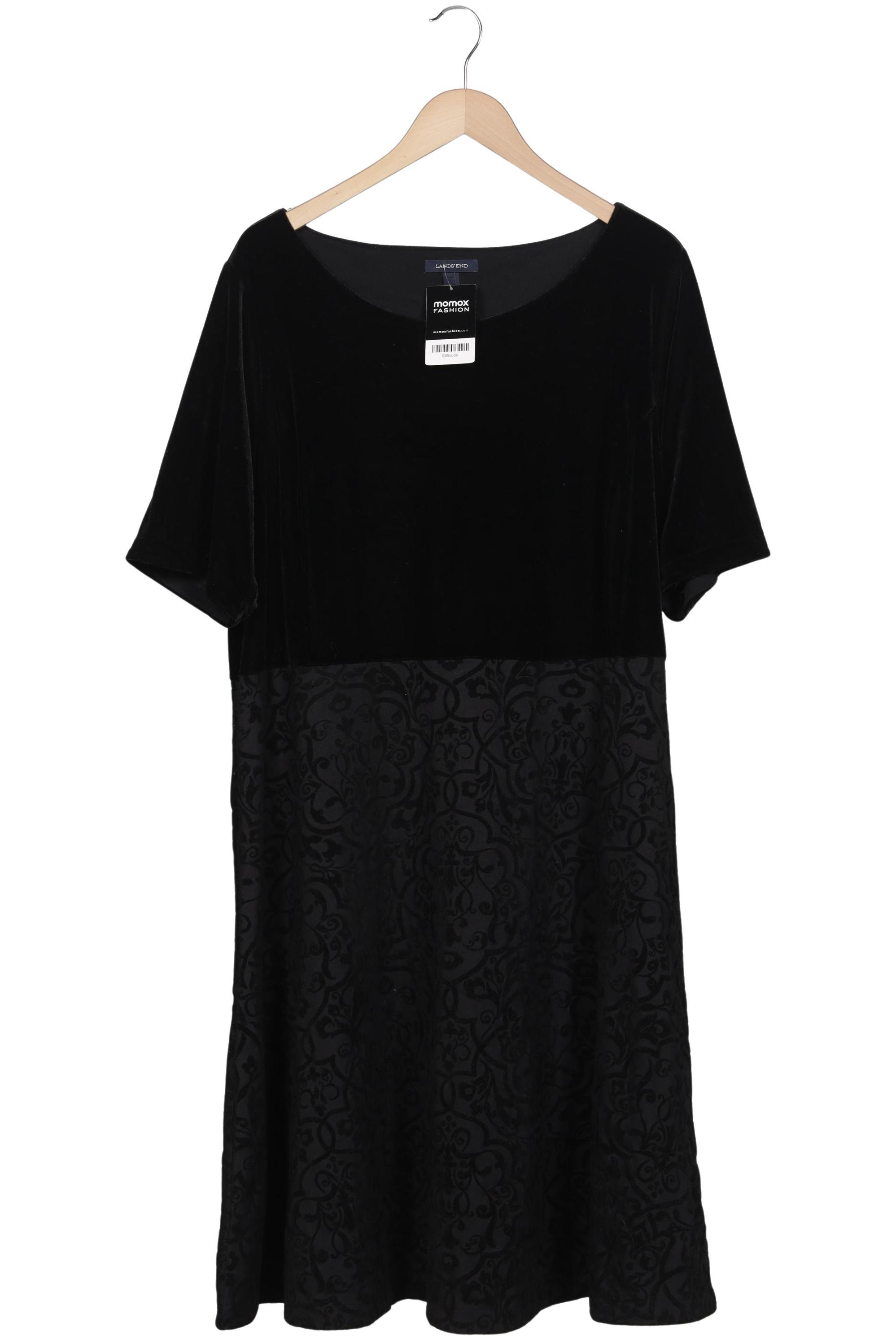 

Lands End Damen Kleid, schwarz, Gr. 24