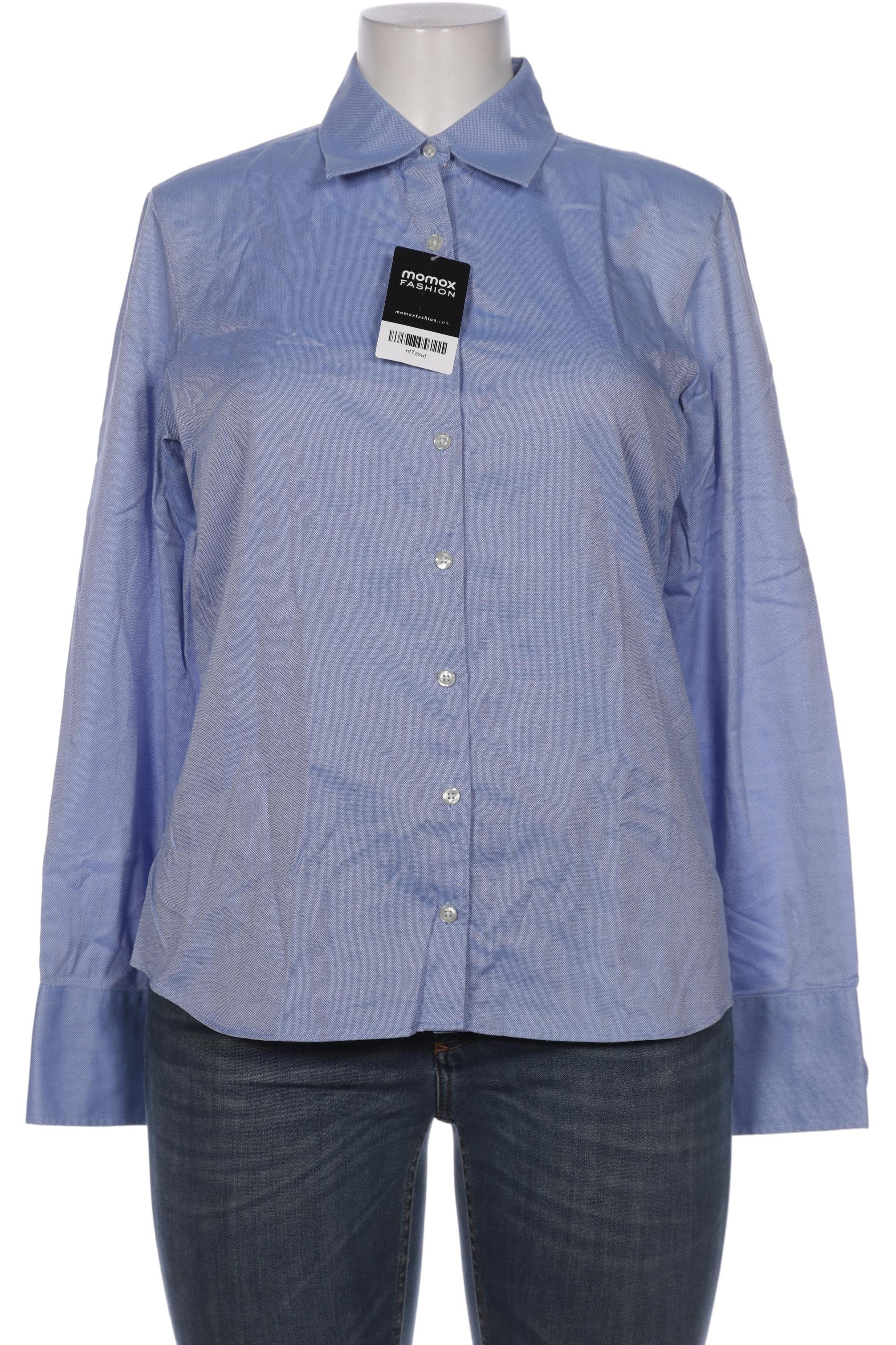 

Lands End Damen Bluse, blau, Gr. 12
