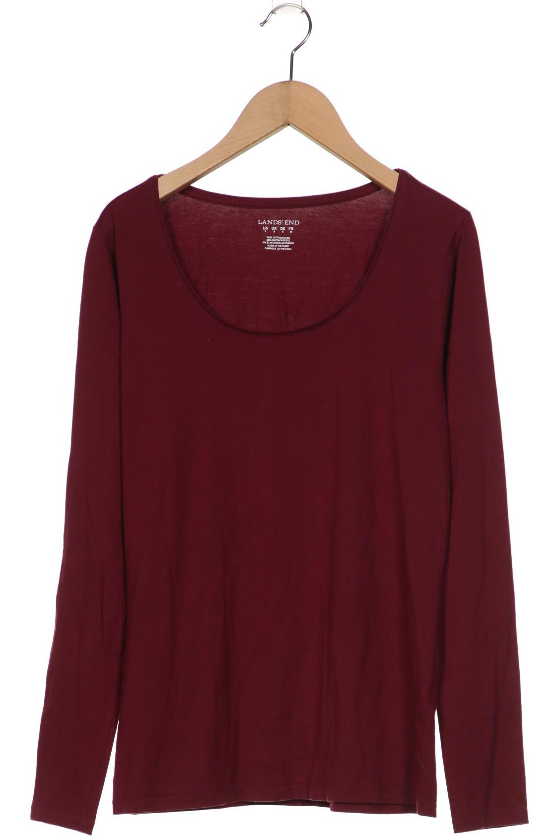 

Lands´End Damen Langarmshirt, bordeaux