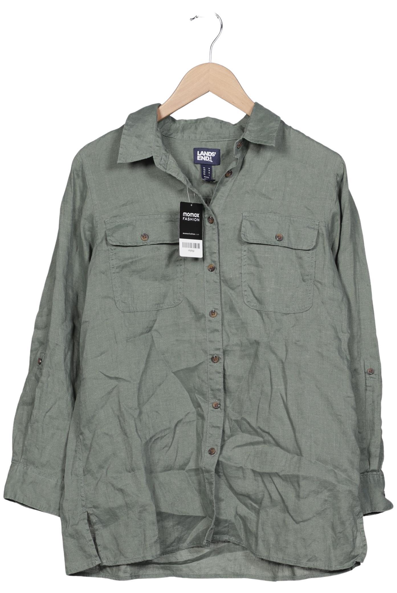 

Lands End Damen Bluse, türkis, Gr. 38