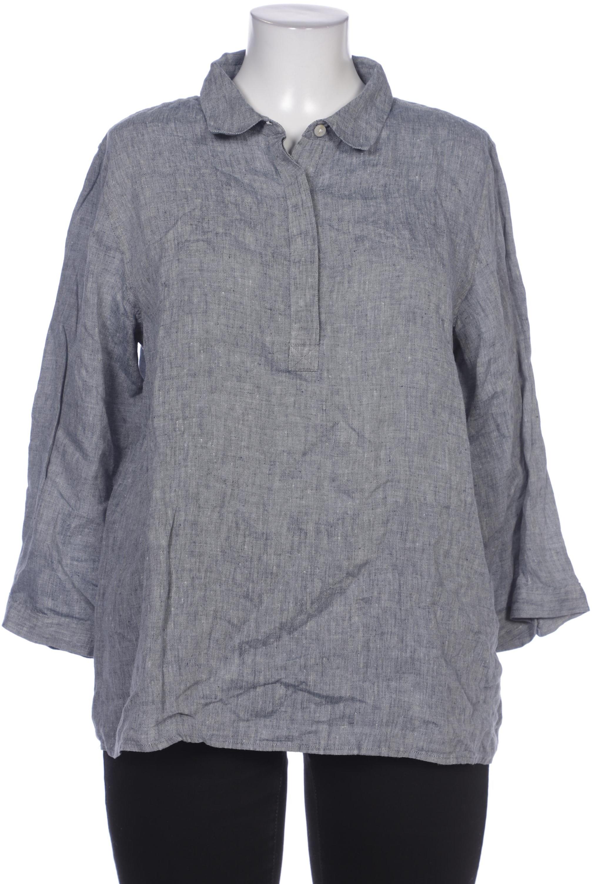 

Lands End Damen Bluse, blau, Gr. 42