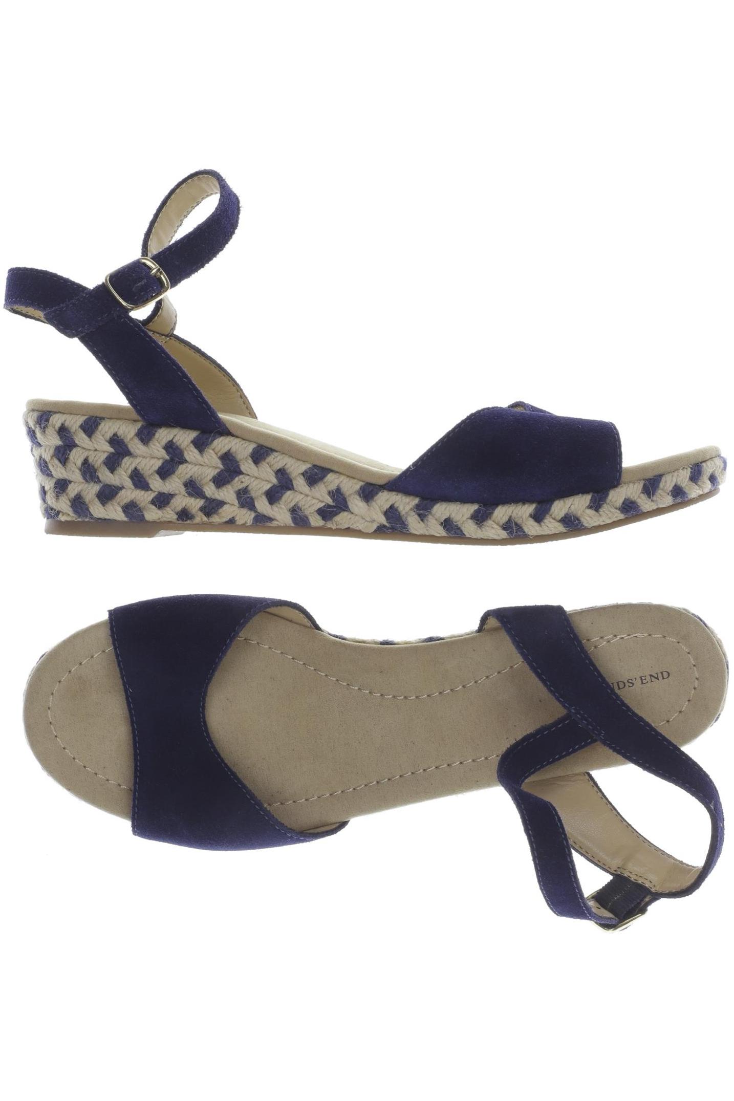 

Lands End Damen Sandale, blau