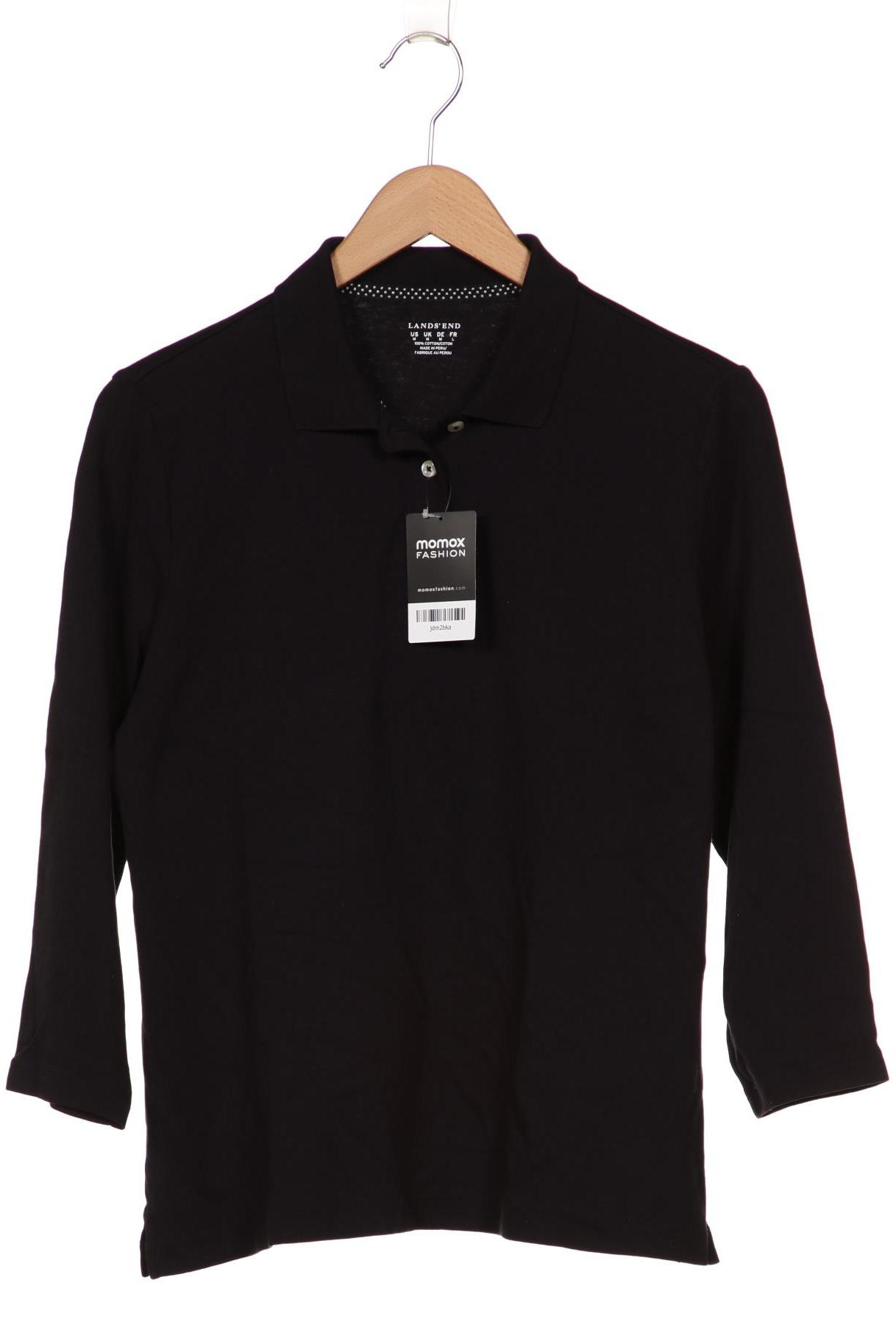 

Lands End Damen Poloshirt, schwarz, Gr. 38