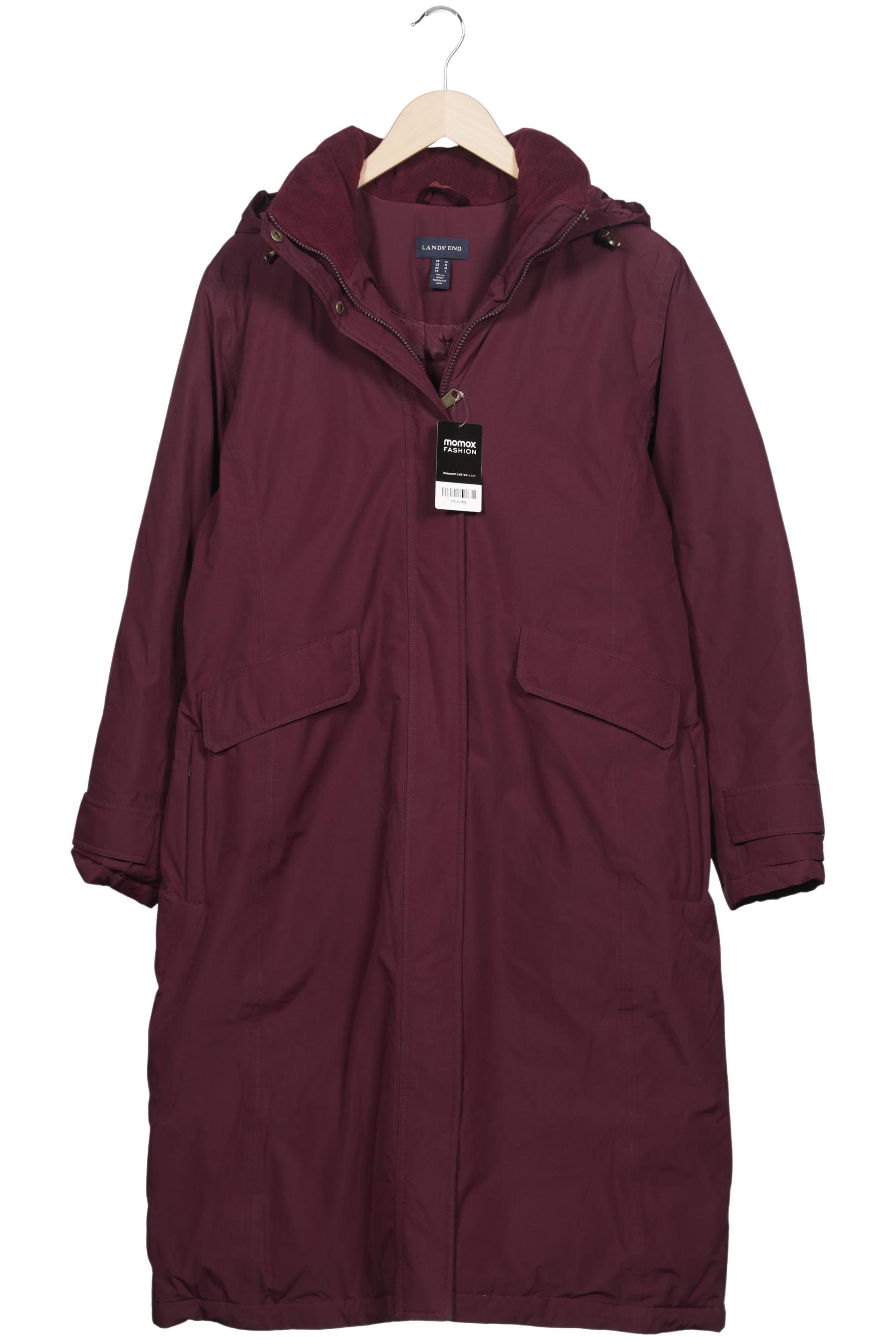 

Lands End Damen Mantel, bordeaux, Gr. 38