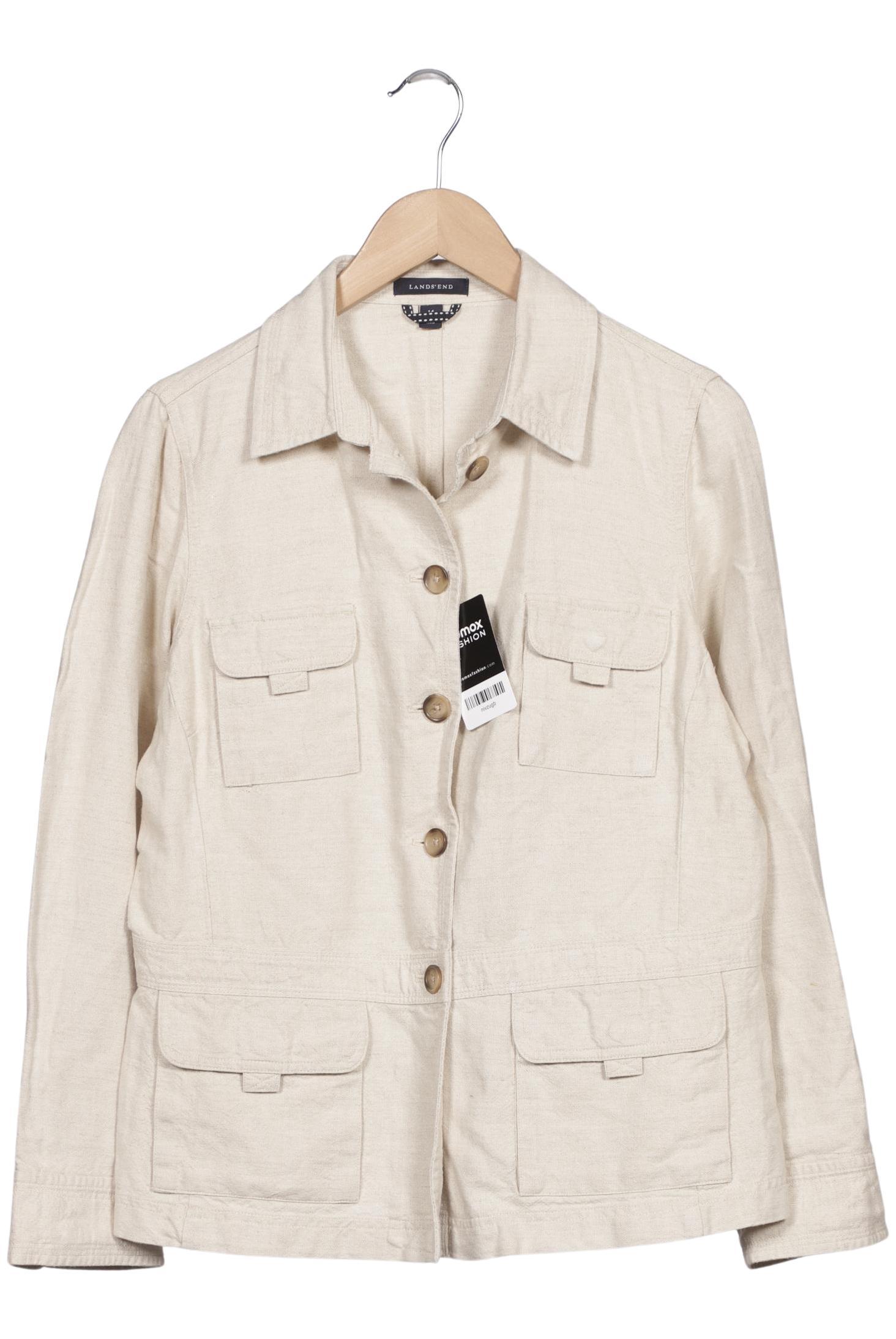 

Lands End Damen Jacke, beige, Gr. 14