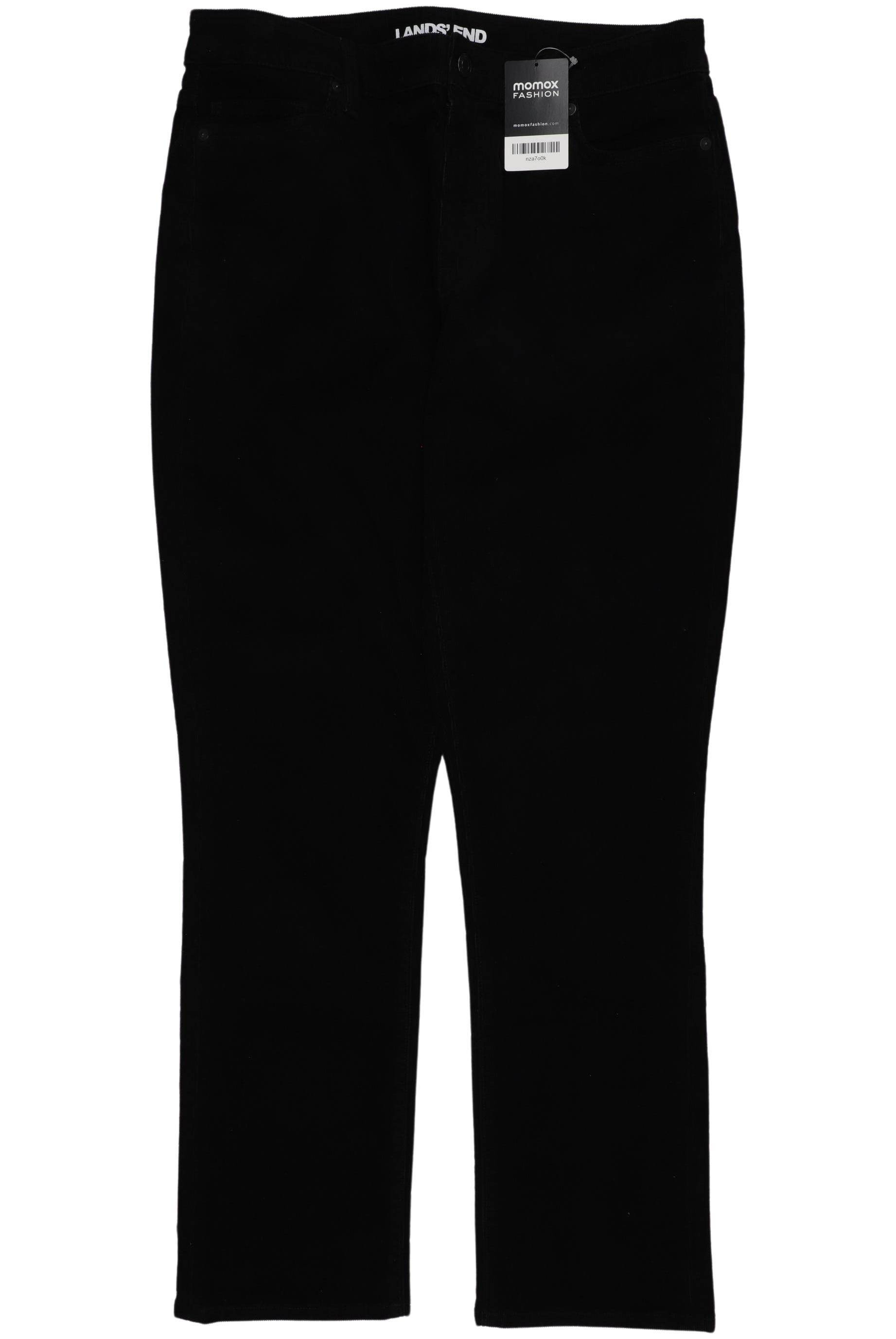 

Lands End Damen Stoffhose, schwarz, Gr. 42