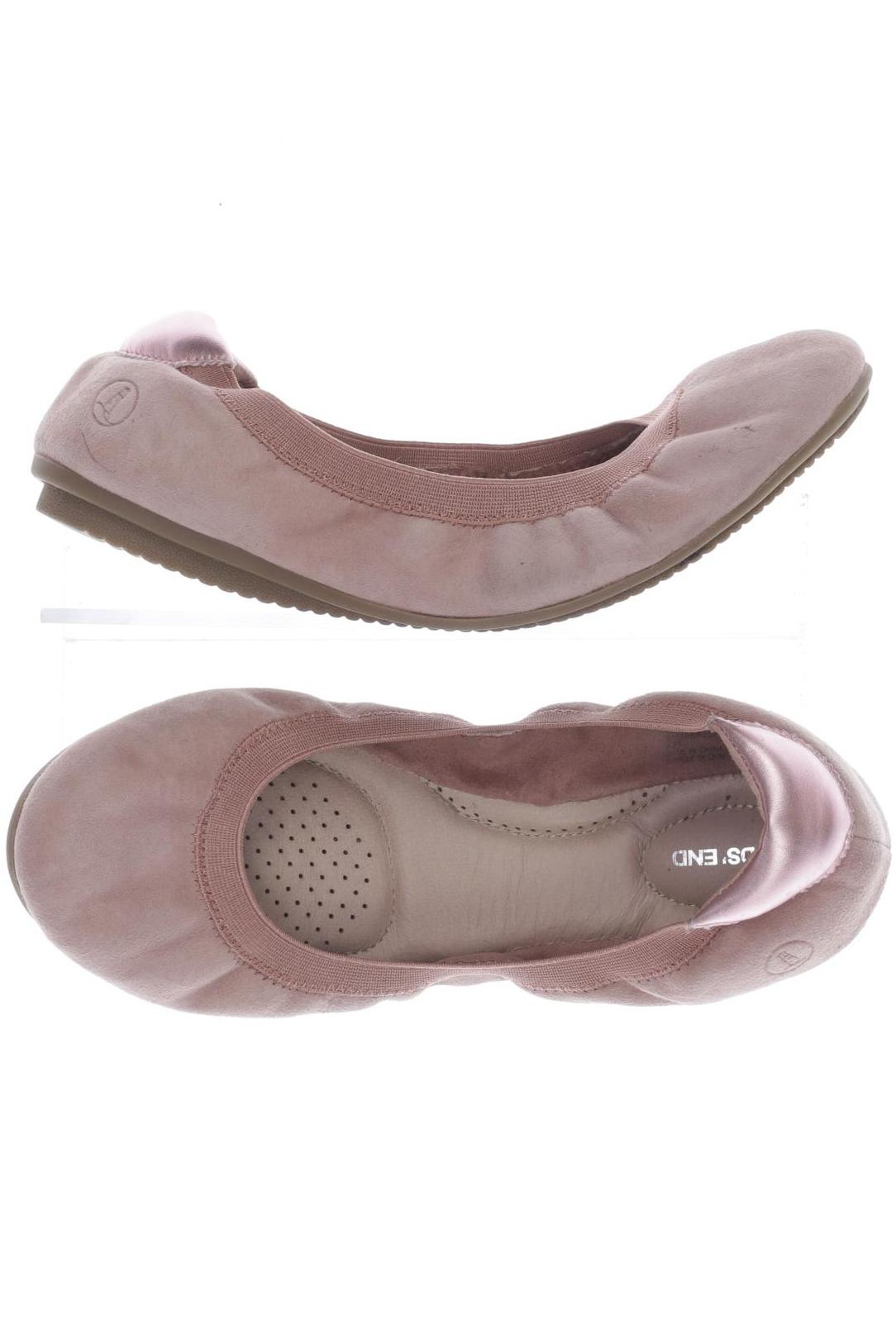 

Lands End Damen Ballerinas, pink, Gr. 39