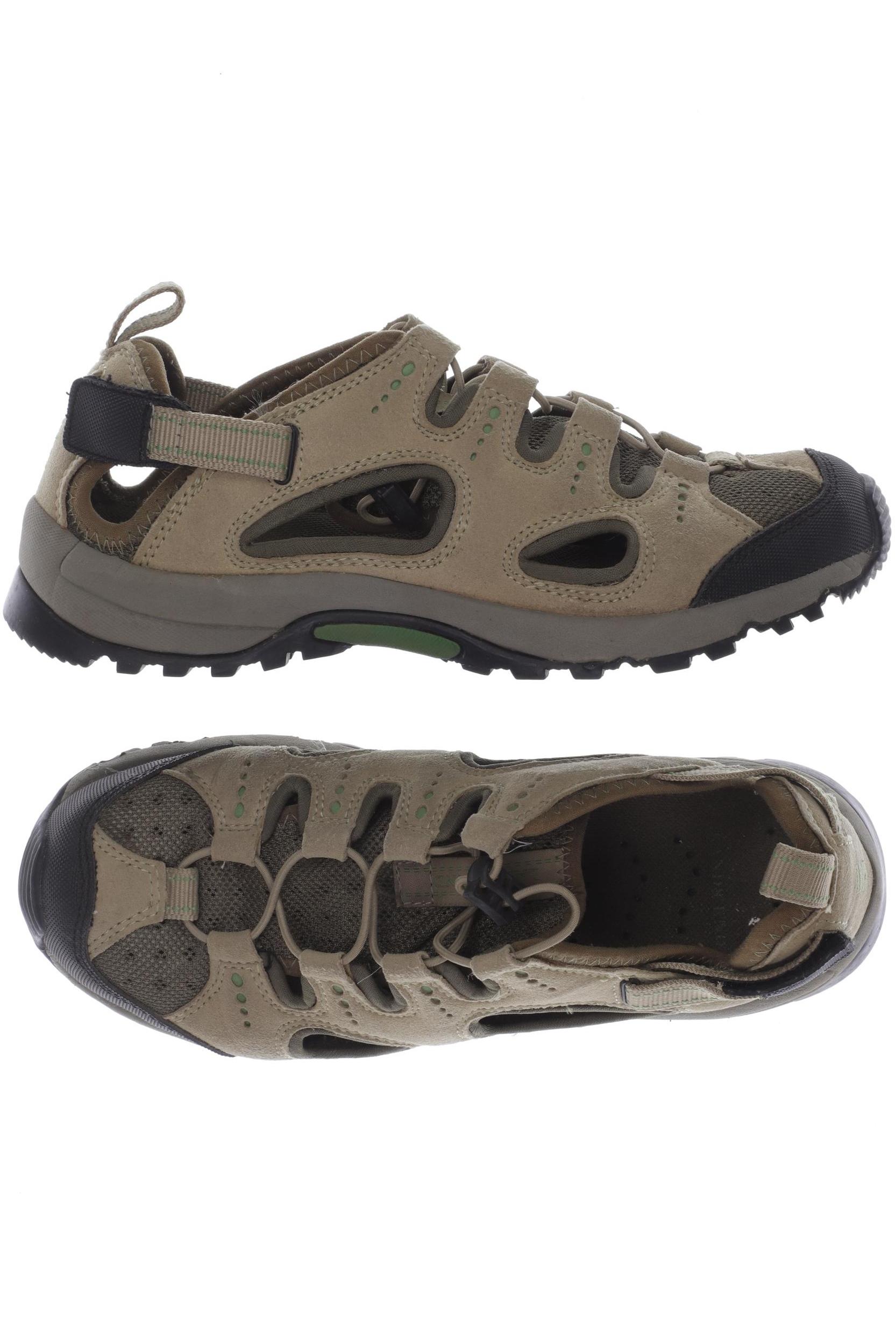 

Lands End Damen Sandale, beige, Gr. 37
