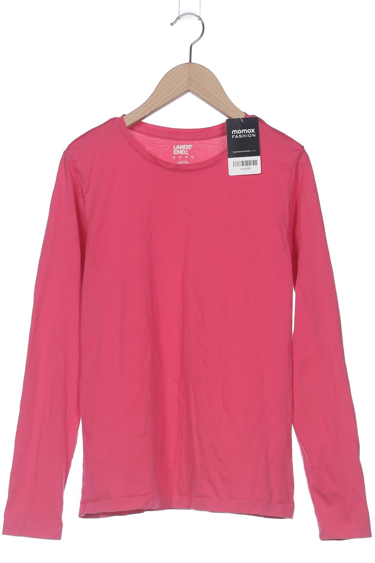 

Lands End Damen Langarmshirt, pink, Gr. 36