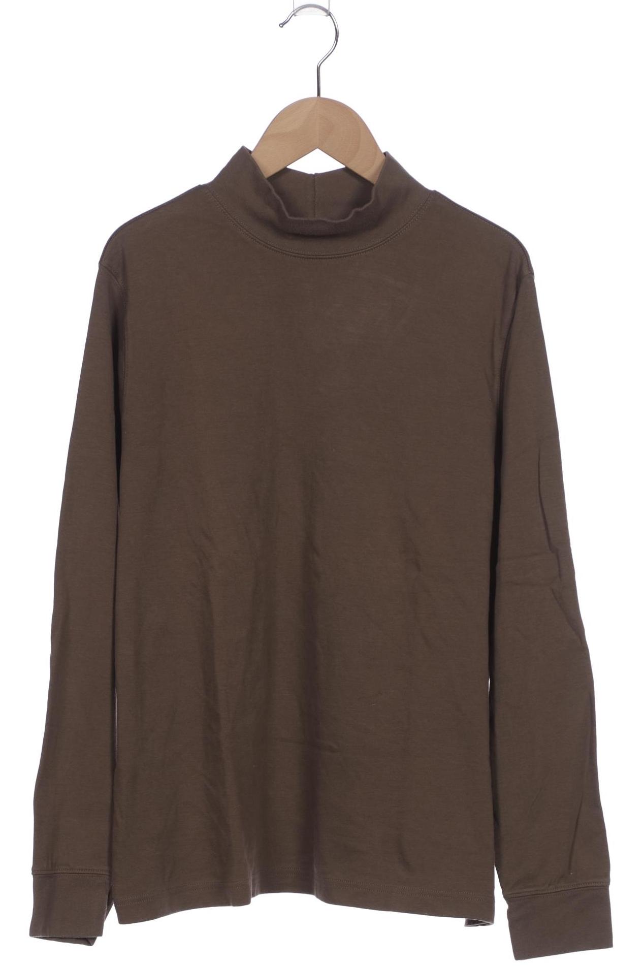

Lands End Damen Langarmshirt, braun, Gr. 42