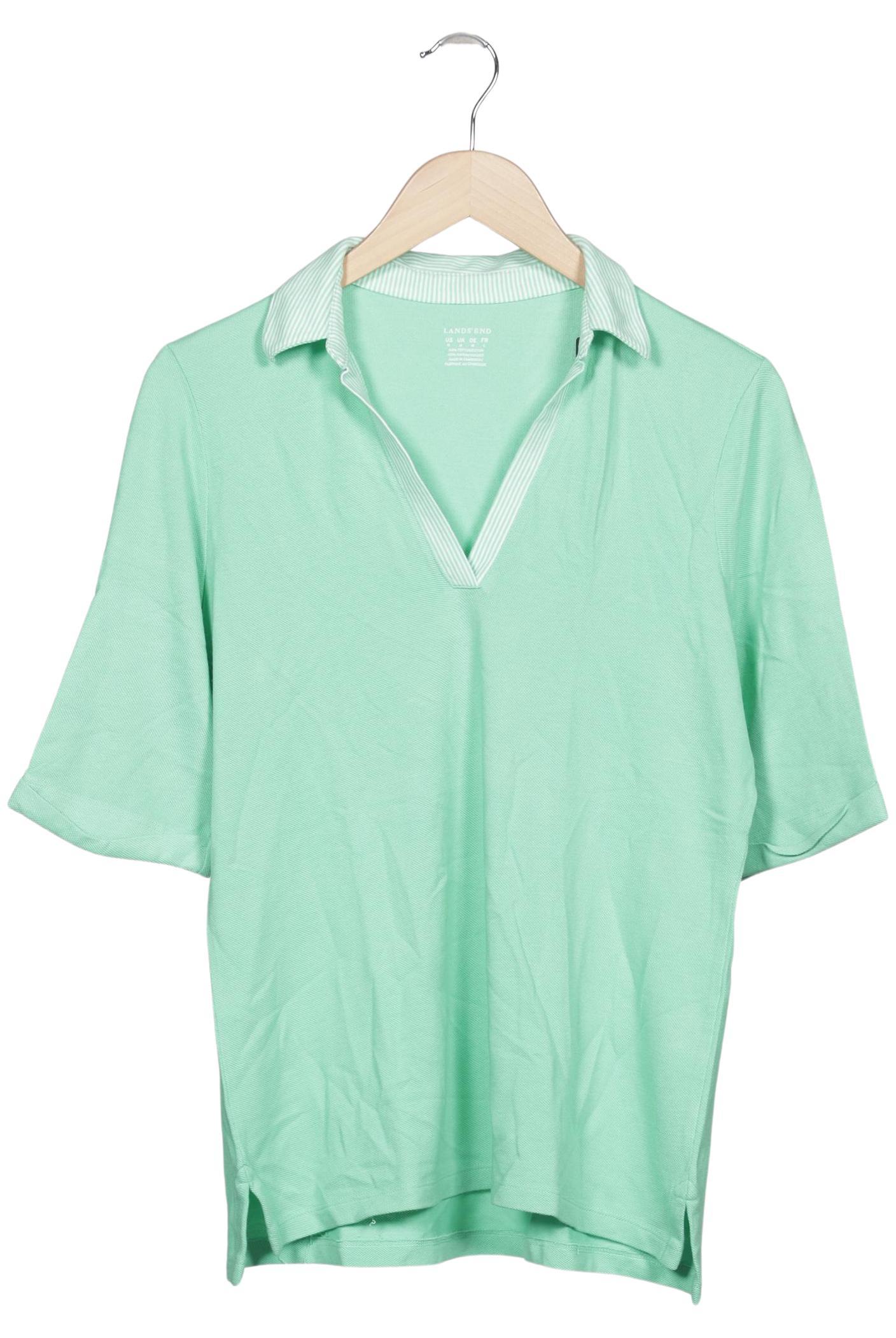 

Lands End Damen Poloshirt, hellgrün, Gr. 38