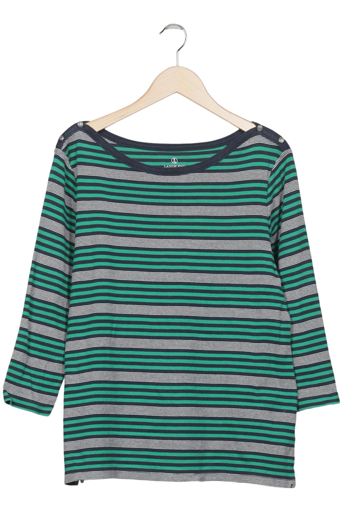 

Lands End Damen Langarmshirt, mehrfarbig, Gr. 44