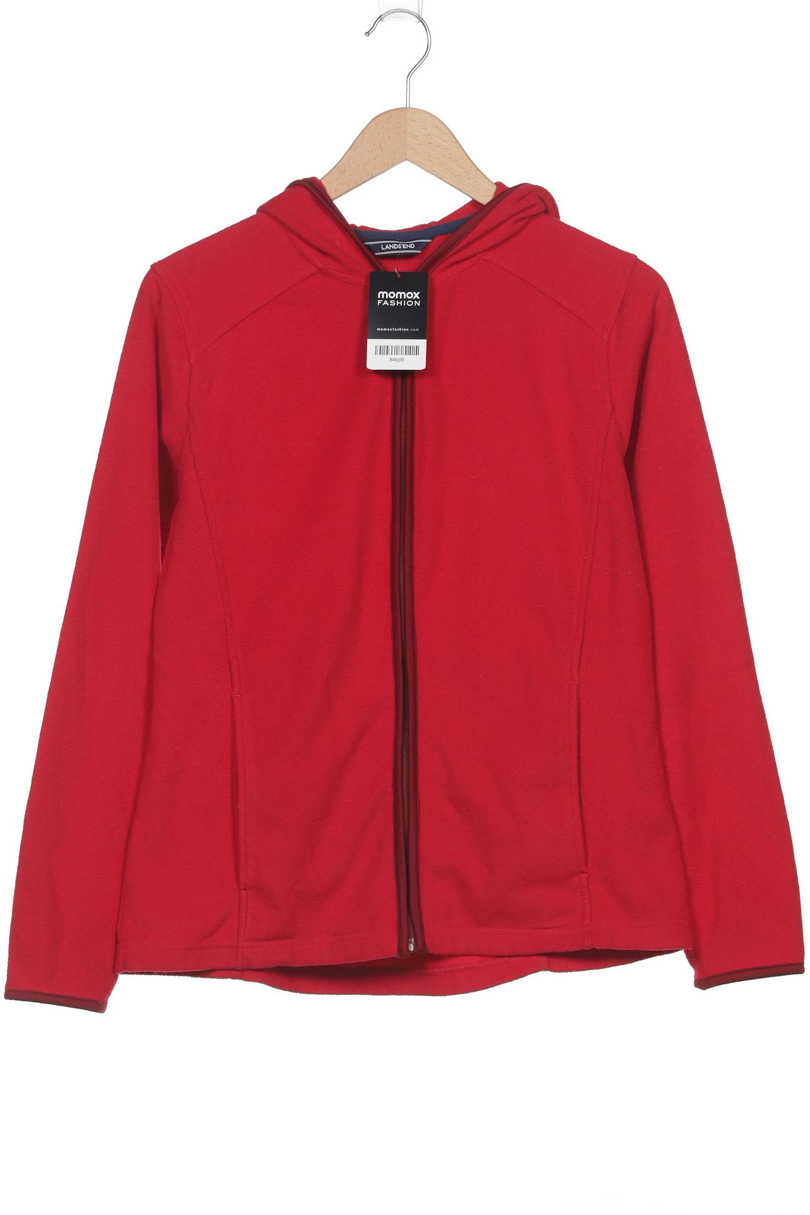 

Lands End Damen Kapuzenpullover, rot, Gr. 42