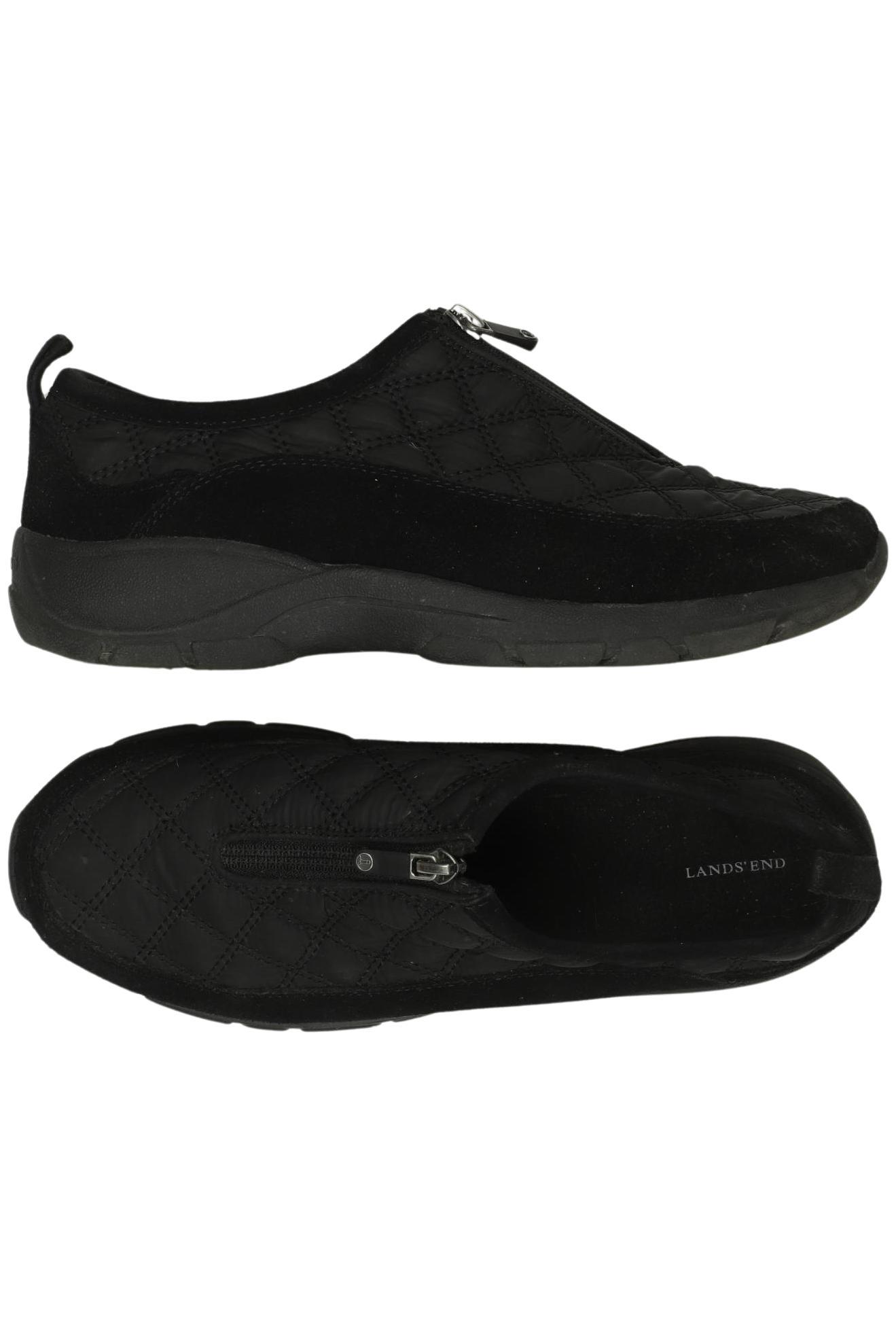 

Lands End Damen Halbschuh, schwarz, Gr. 41