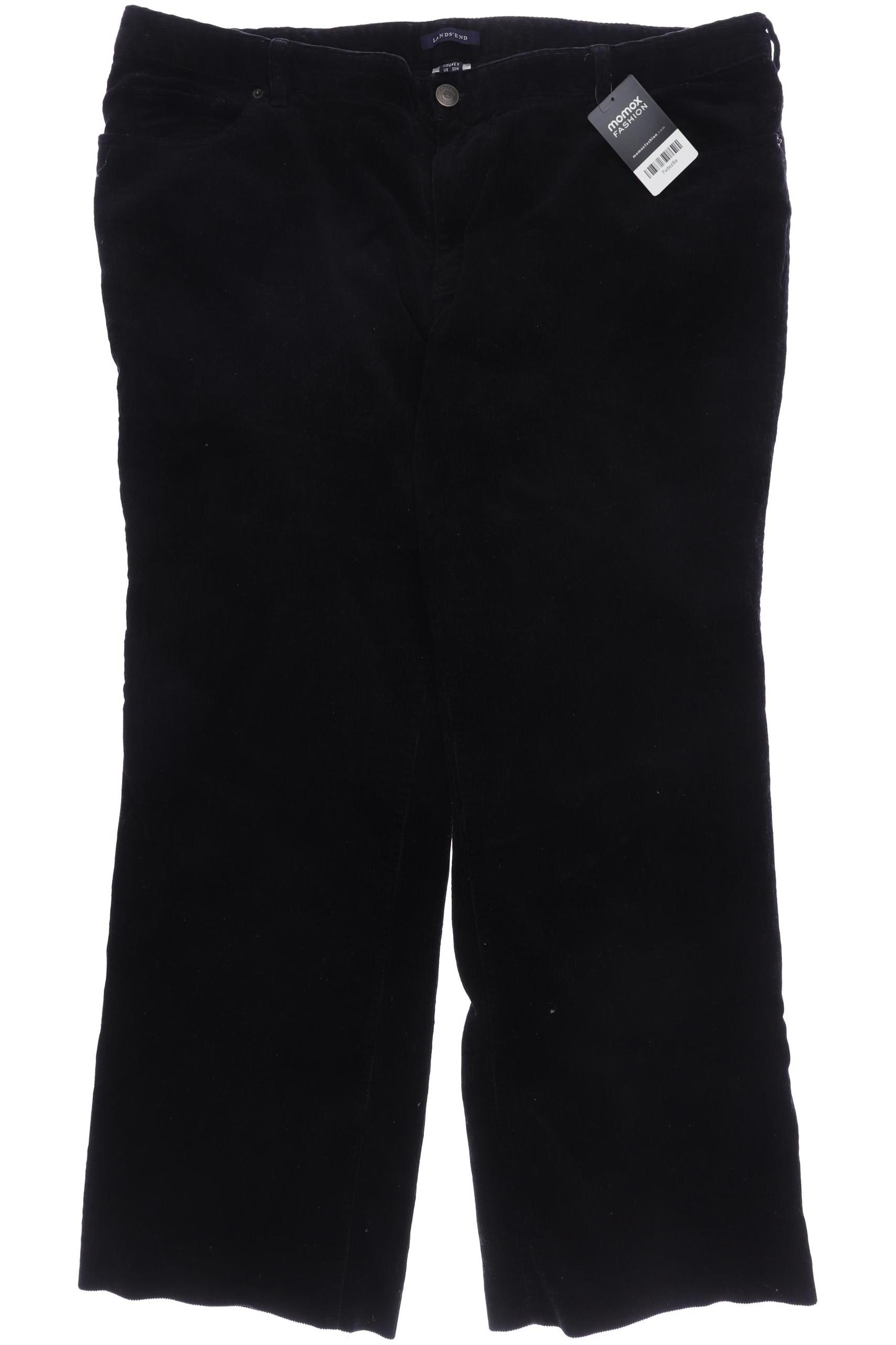 

Lands End Damen Stoffhose, schwarz, Gr. 52