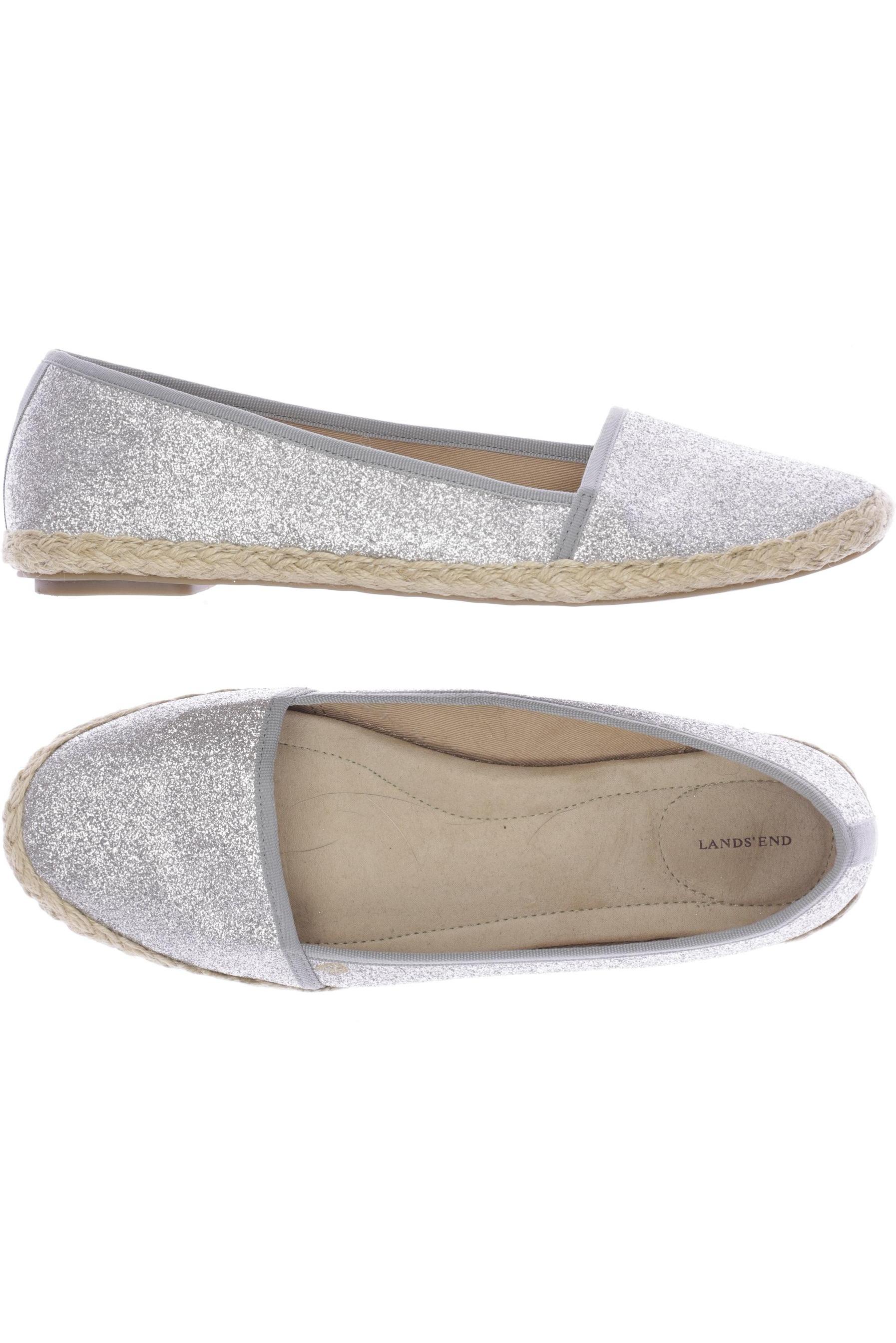 

Lands´End Damen Ballerinas, silber