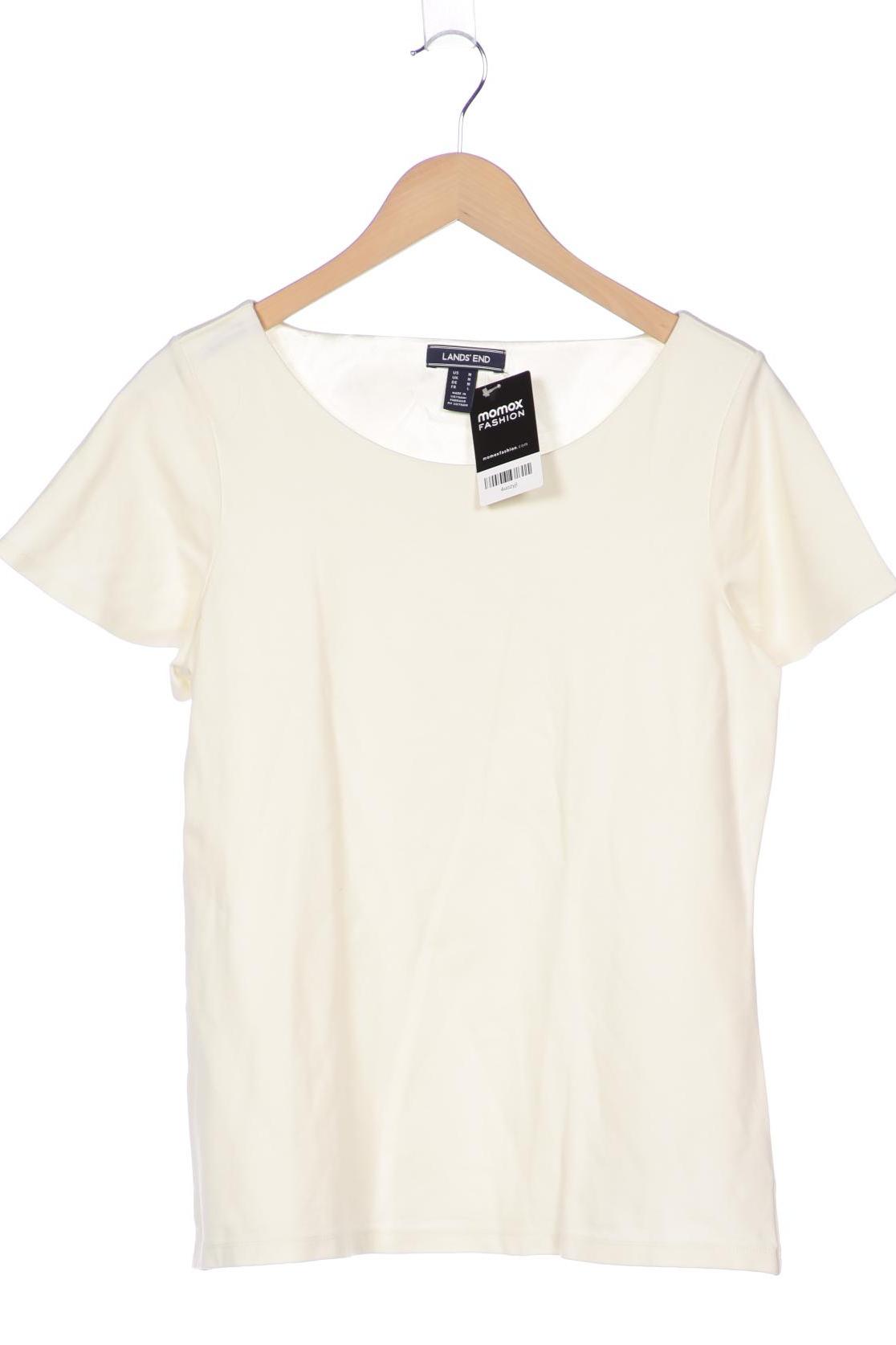 

Lands End Damen T-Shirt, weiß, Gr. 38