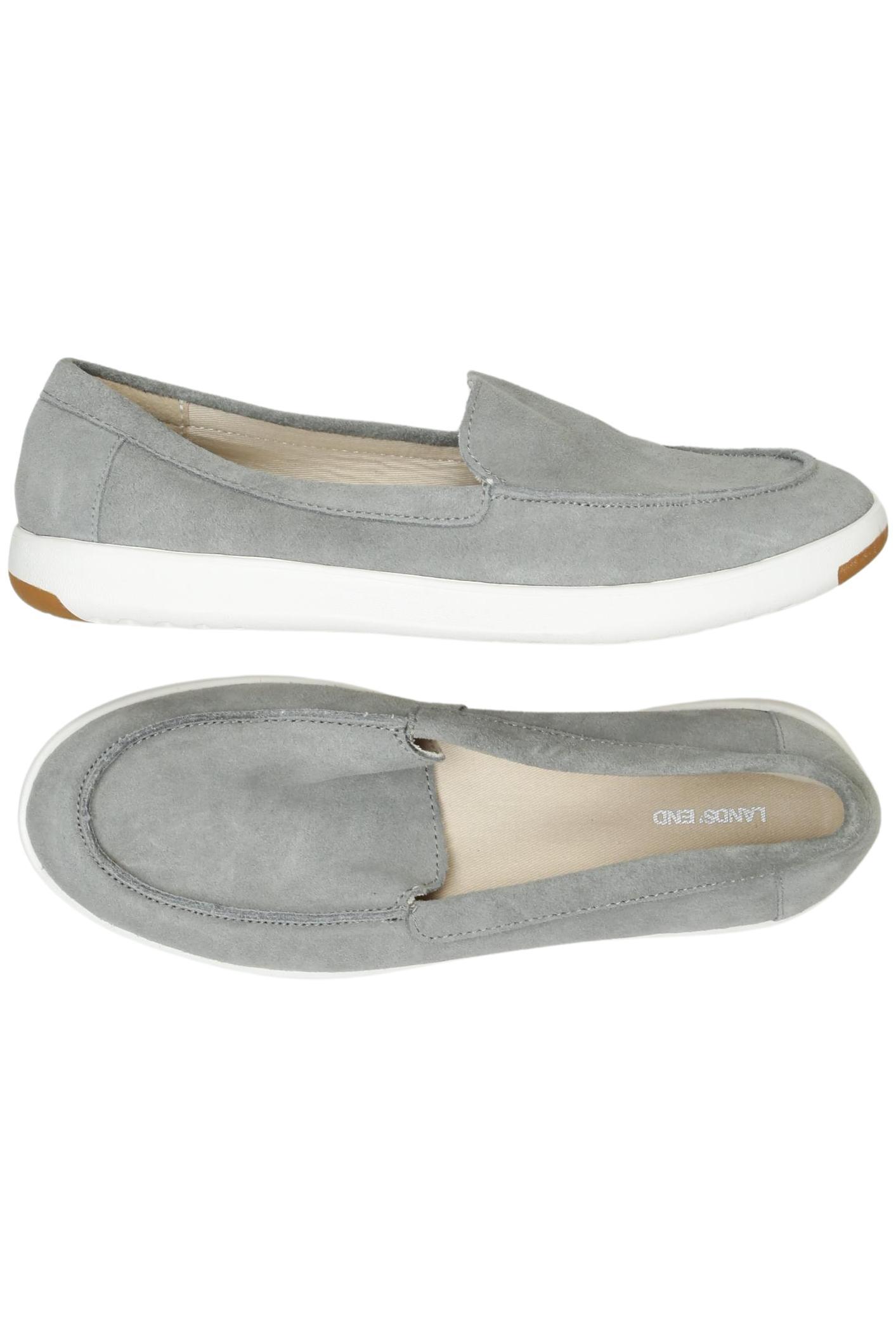 

Lands End Damen Halbschuh, grau, Gr. 40
