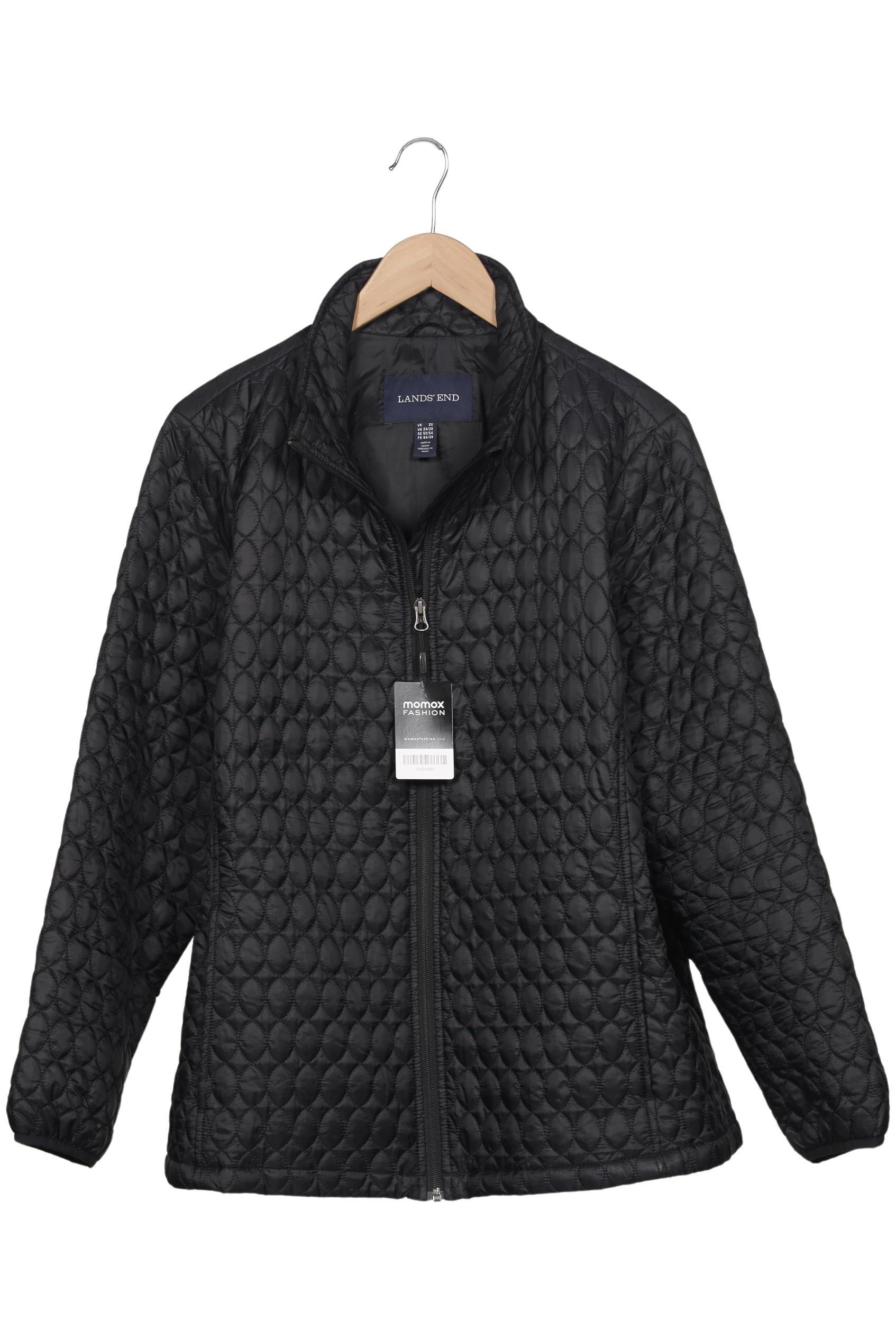 

Lands End Damen Jacke, schwarz, Gr. 52
