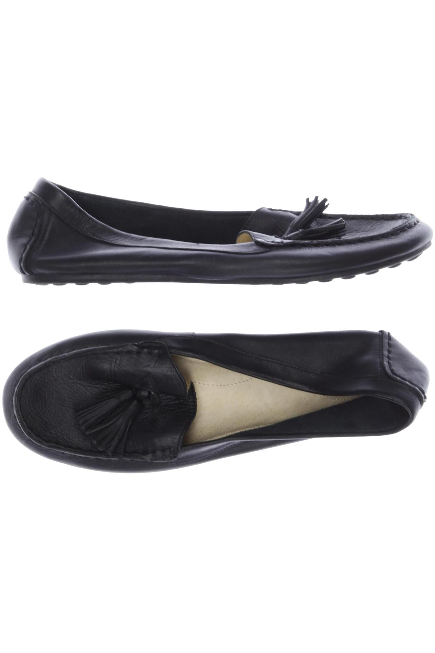 

Lands End Damen Halbschuh, schwarz, Gr. 41.5