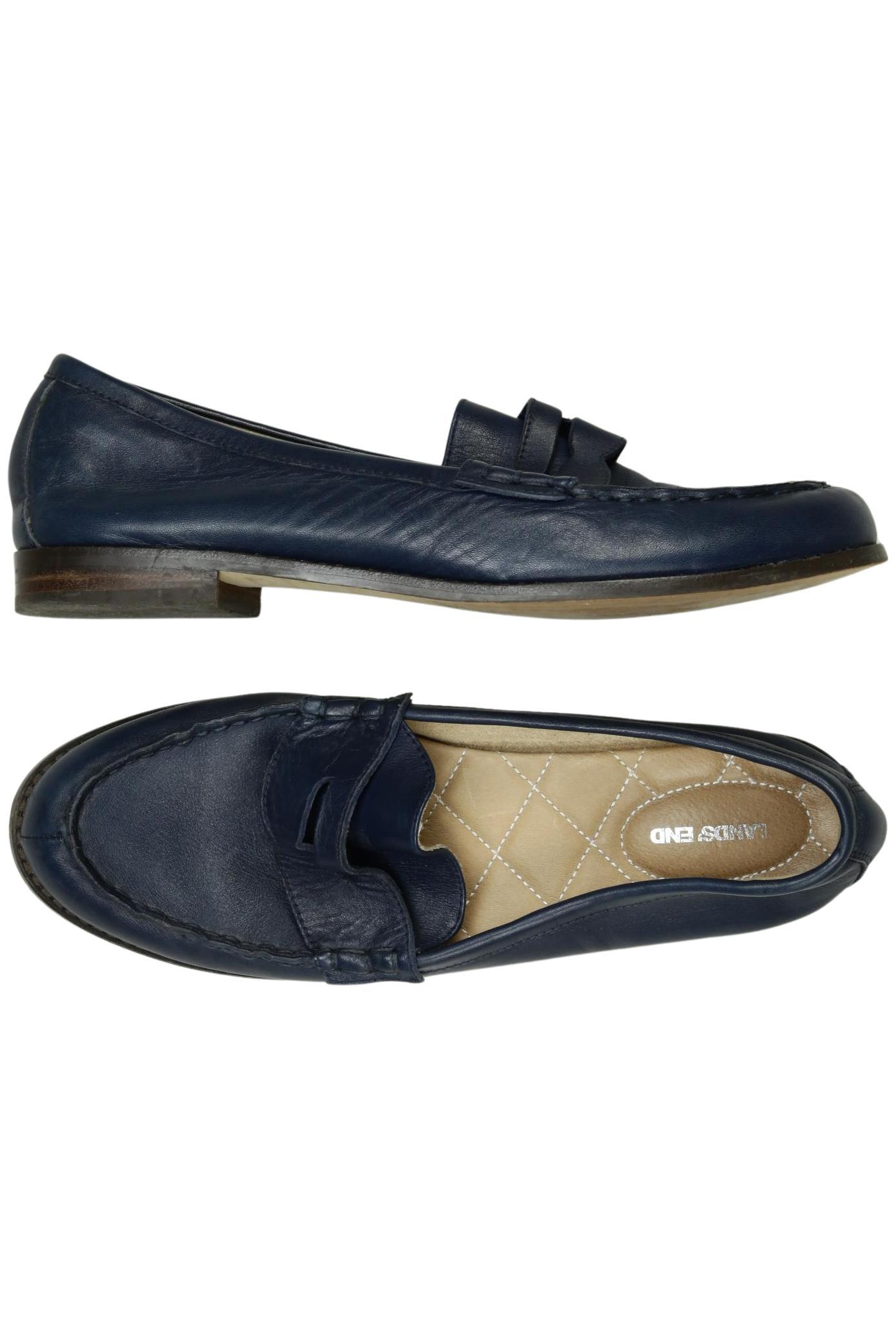

Lands End Damen Halbschuh, marineblau, Gr. 40