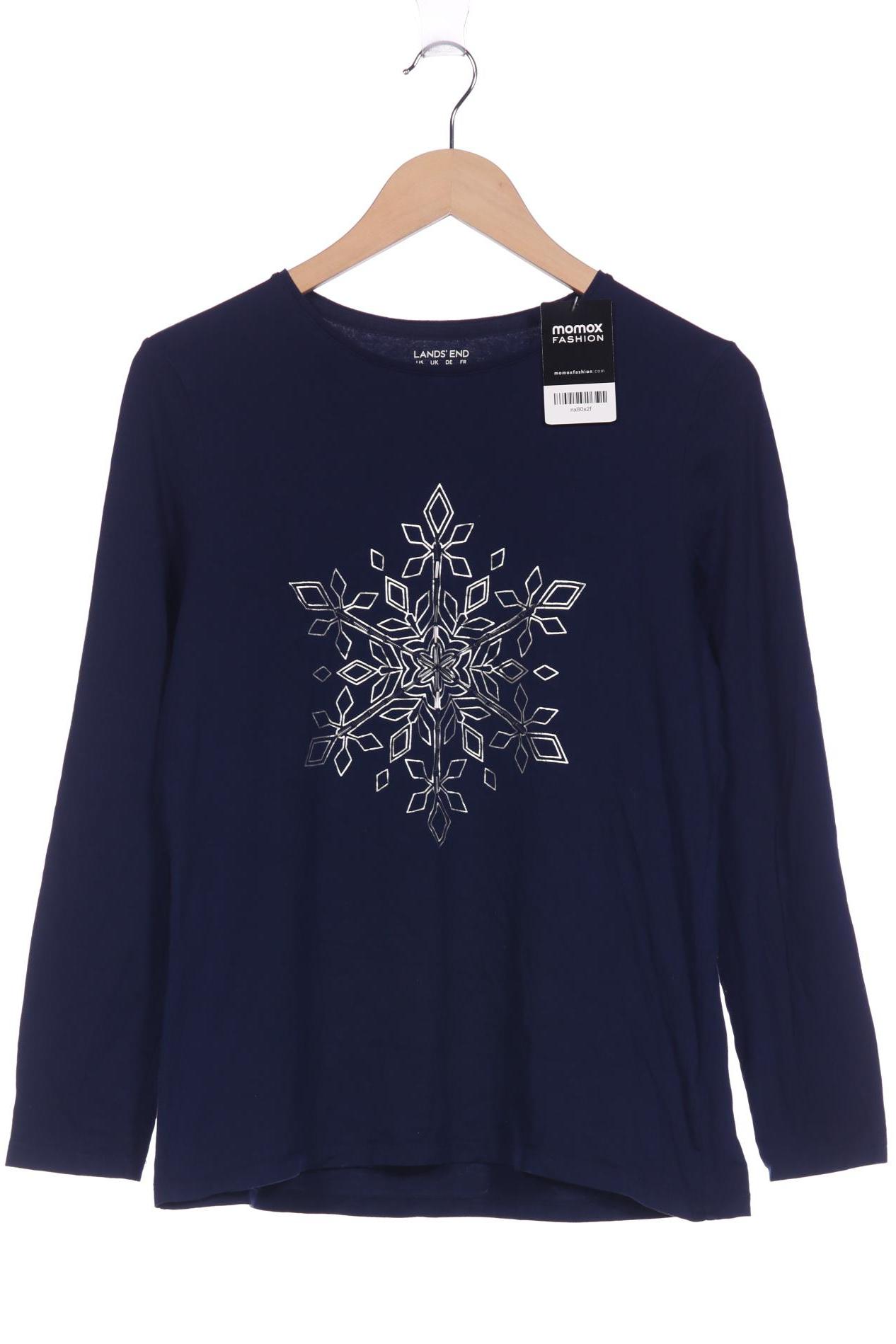 

Lands End Damen Langarmshirt, cremeweiß, Gr. 38