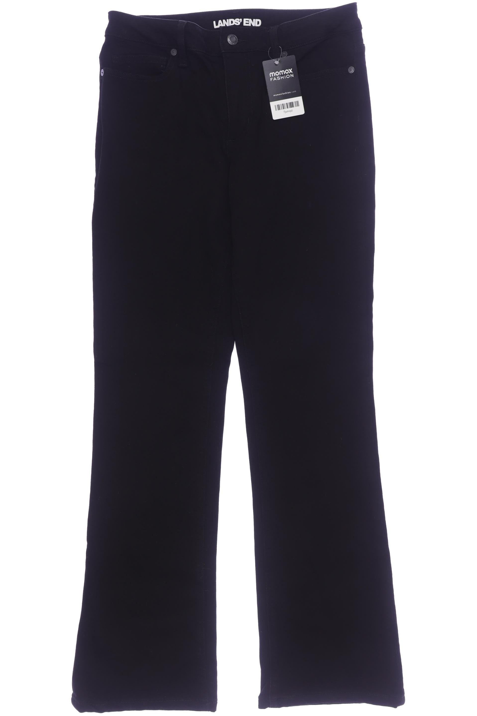 

Lands End Damen Jeans, schwarz, Gr. 38
