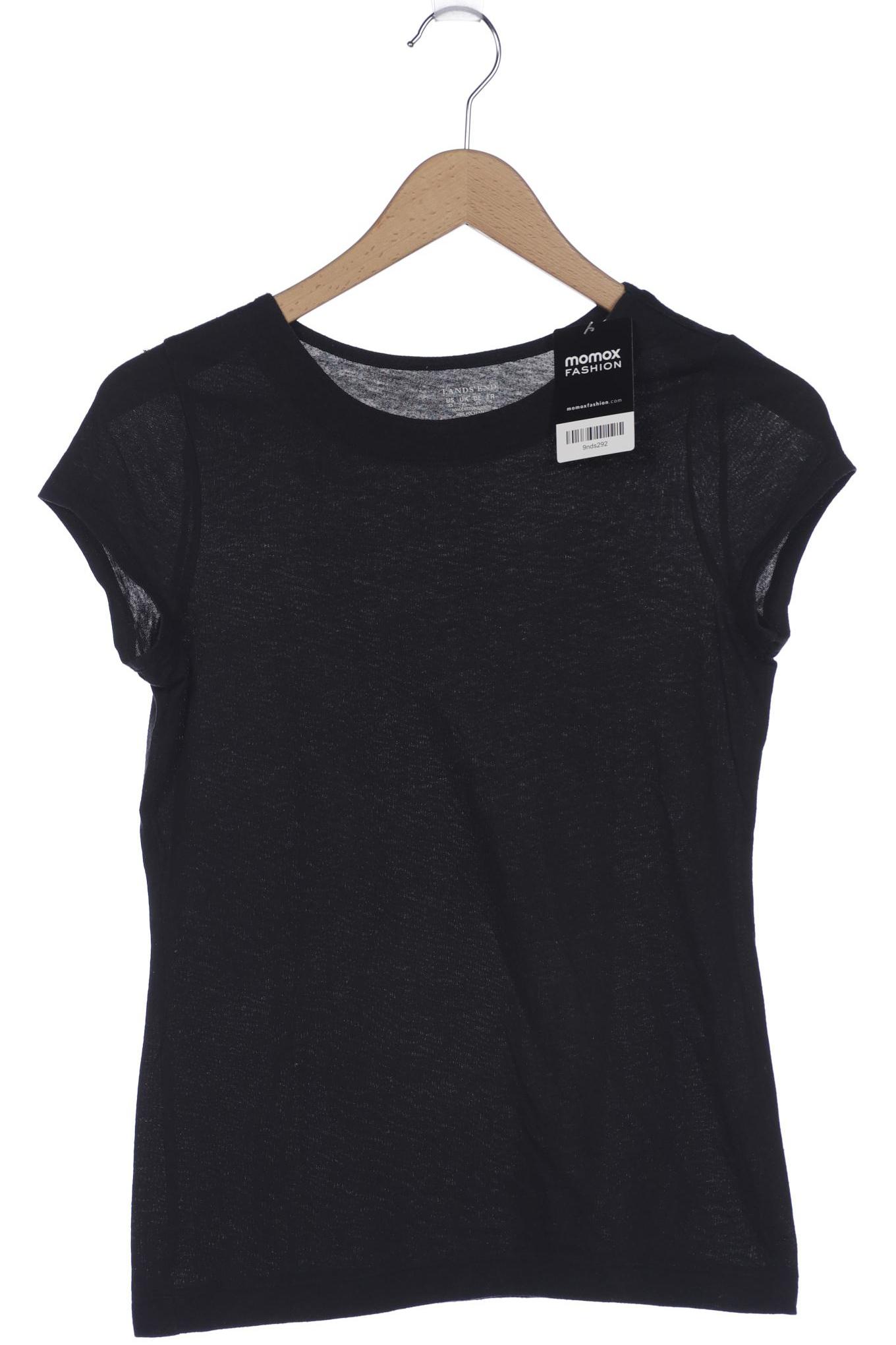 

Lands End Damen T-Shirt, schwarz, Gr. 34