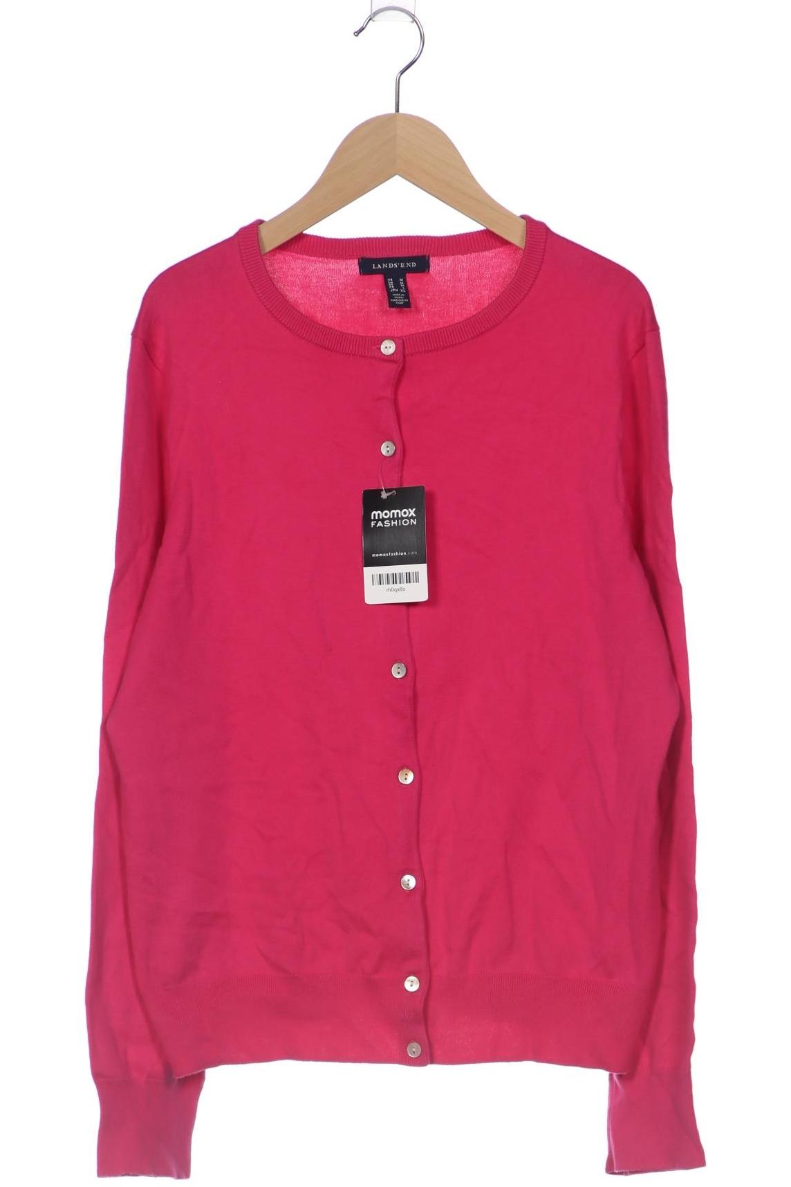 

Lands End Damen Strickjacke, pink, Gr. 38