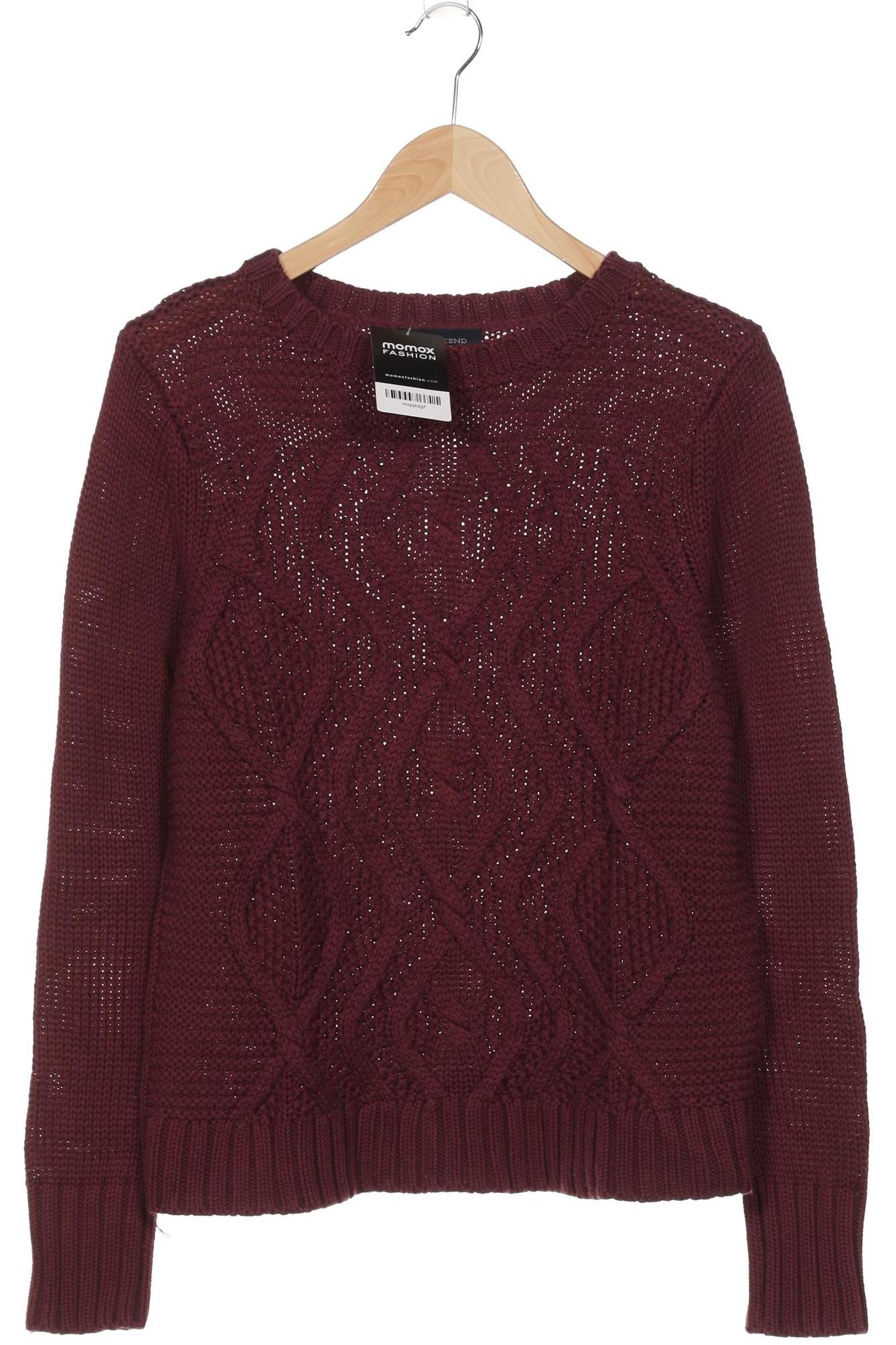 

Lands End Damen Pullover, bordeaux, Gr. 36