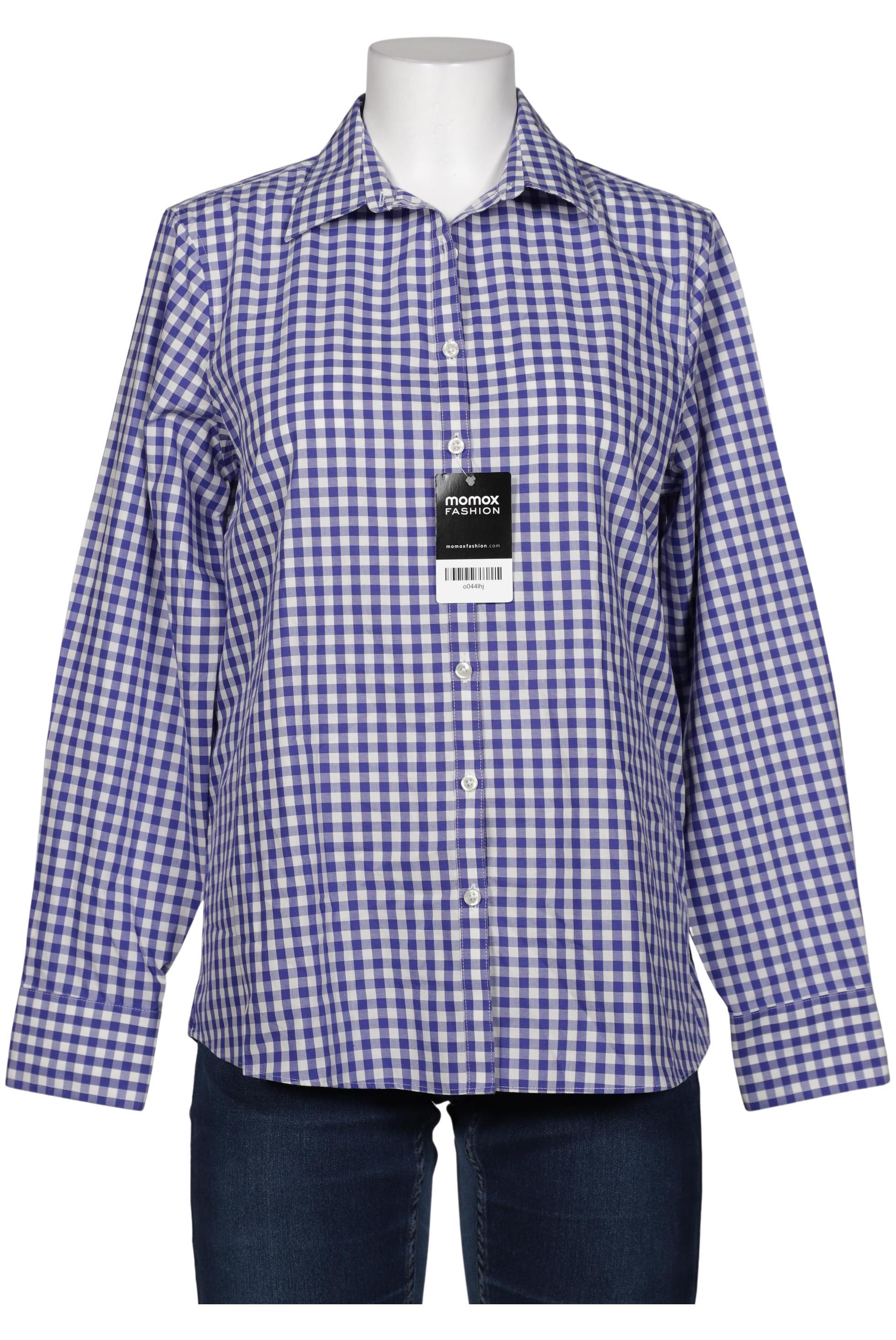 

Lands End Damen Bluse, blau, Gr. 42