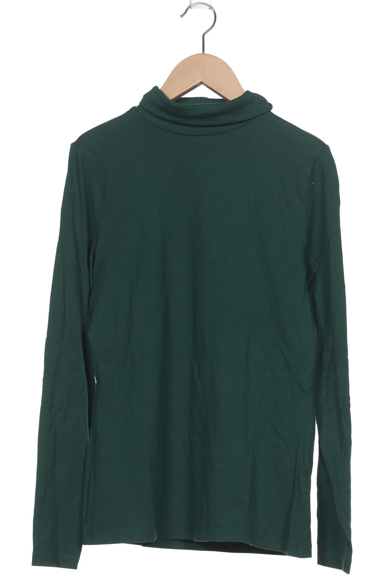 

Lands End Damen Langarmshirt, grün, Gr. 36