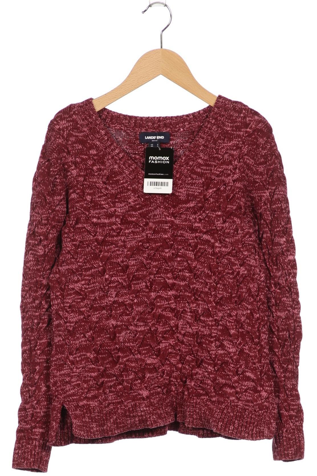 

Lands End Damen Pullover, bordeaux, Gr. 36