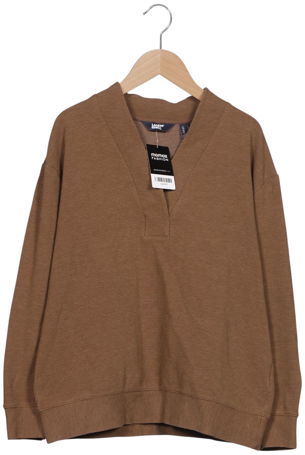 

Lands End Damen Sweatshirt, braun, Gr. 36