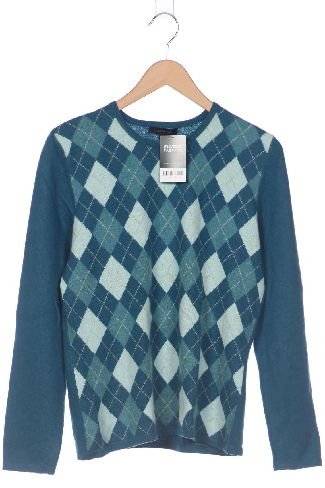 

Lands End Damen Pullover, blau, Gr. 38